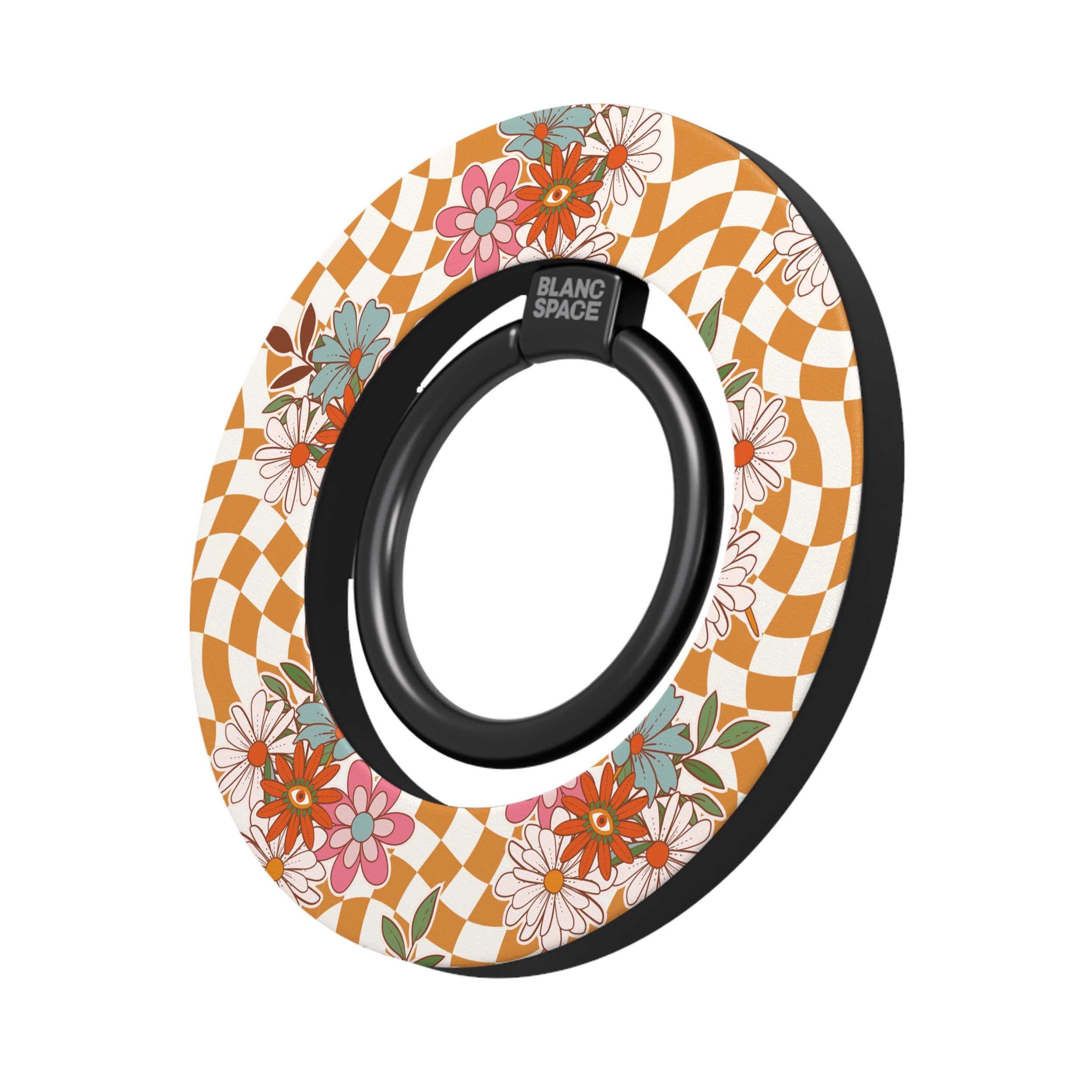 Seventies Bloom Magsafe Grip Magsafe Grip Black