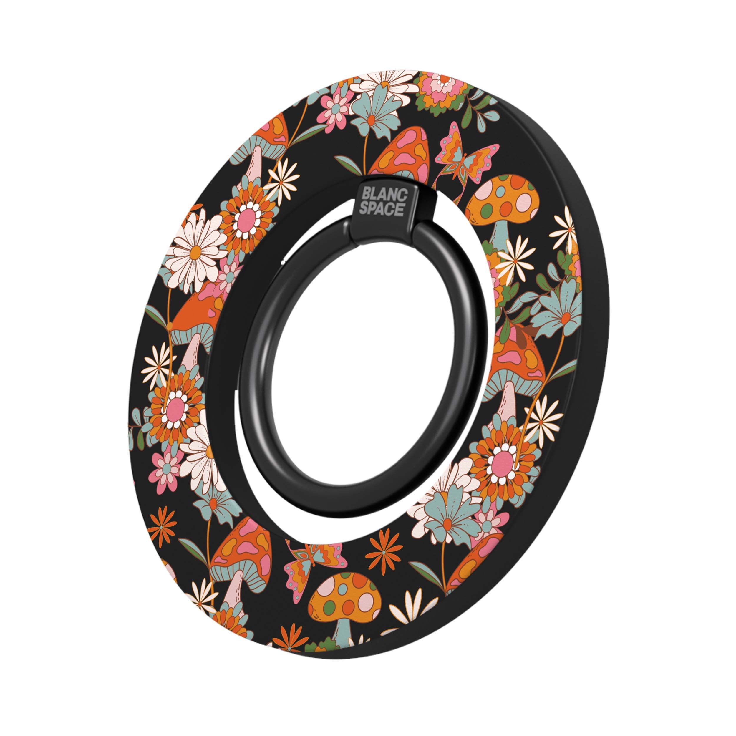 Seventies Bloom Magsafe Grip Magsafe Grip Black