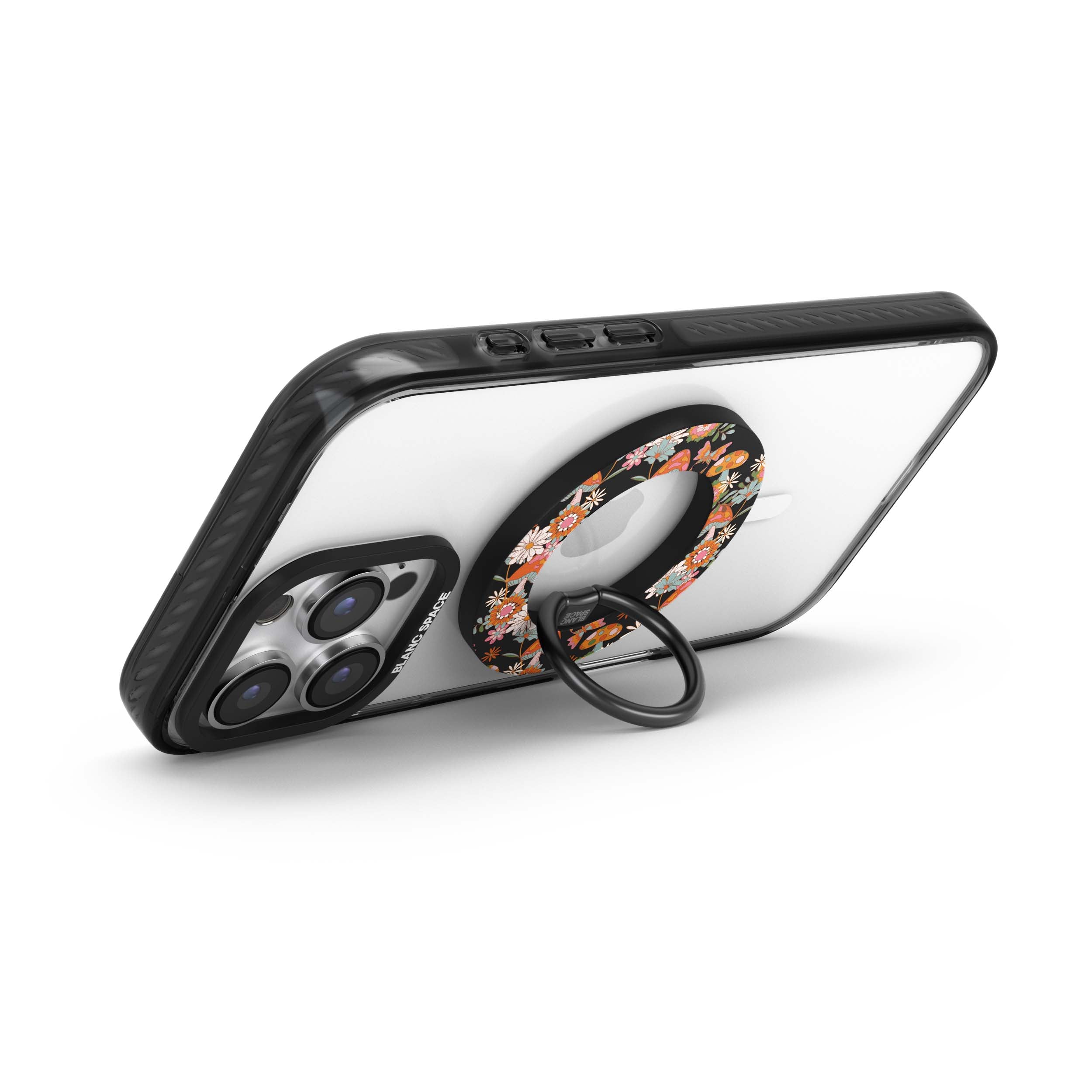 Seventies Bloom Magsafe Grip Magsafe Grip Black