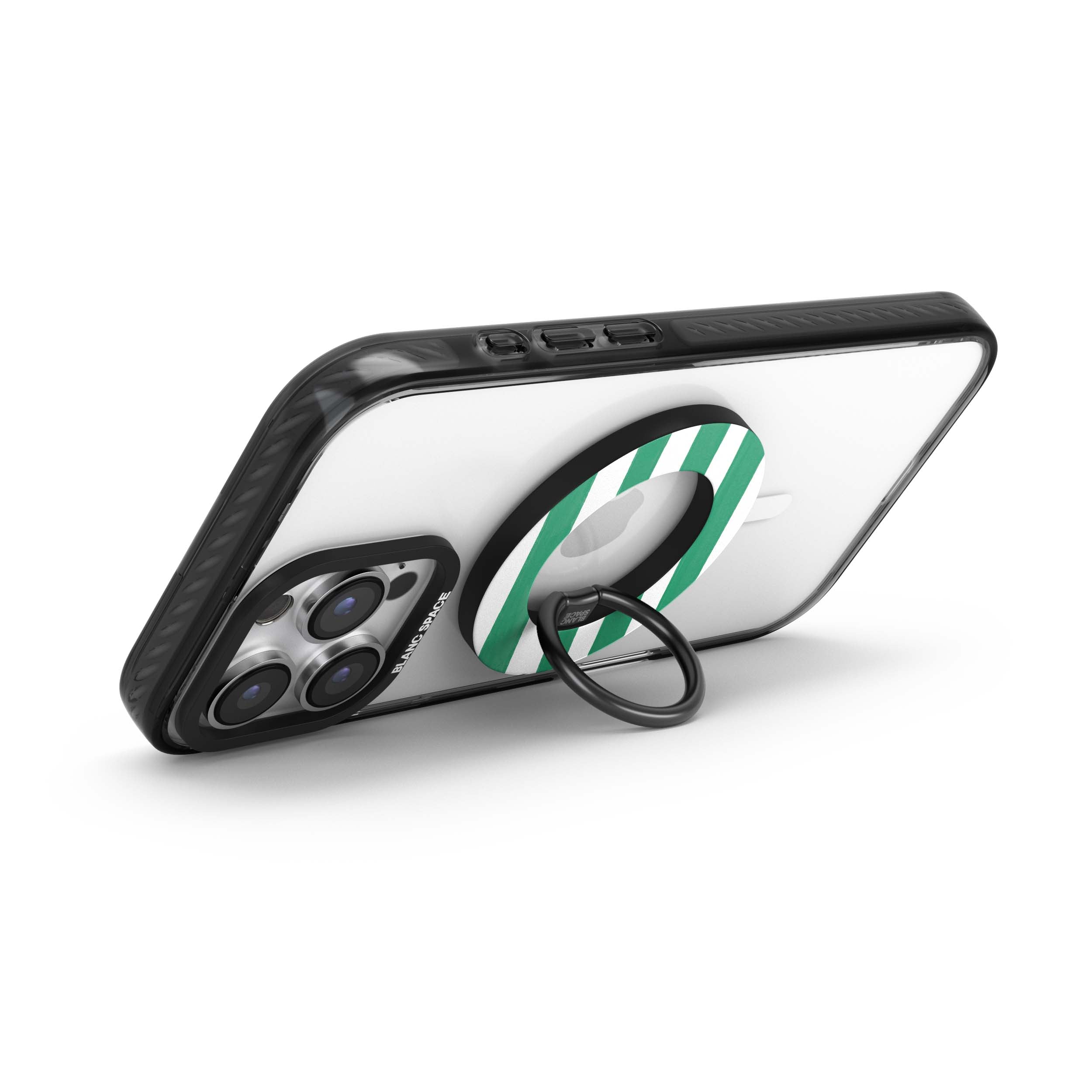 Coastal Italian Check Pattern Magsafe Grip Magsafe Grip Black