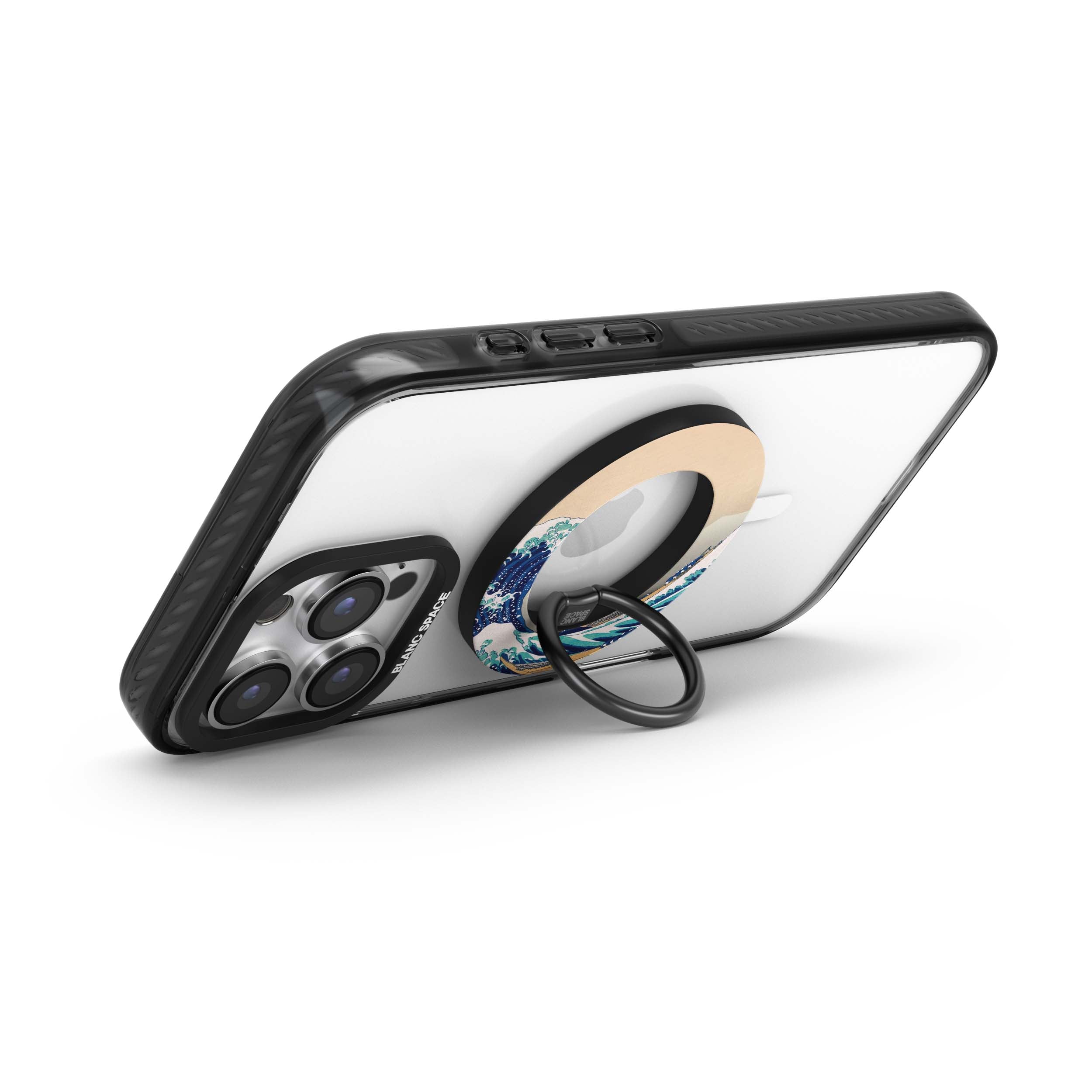 Oil Painted Hearts Magsafe Grip Magsafe Grip Black