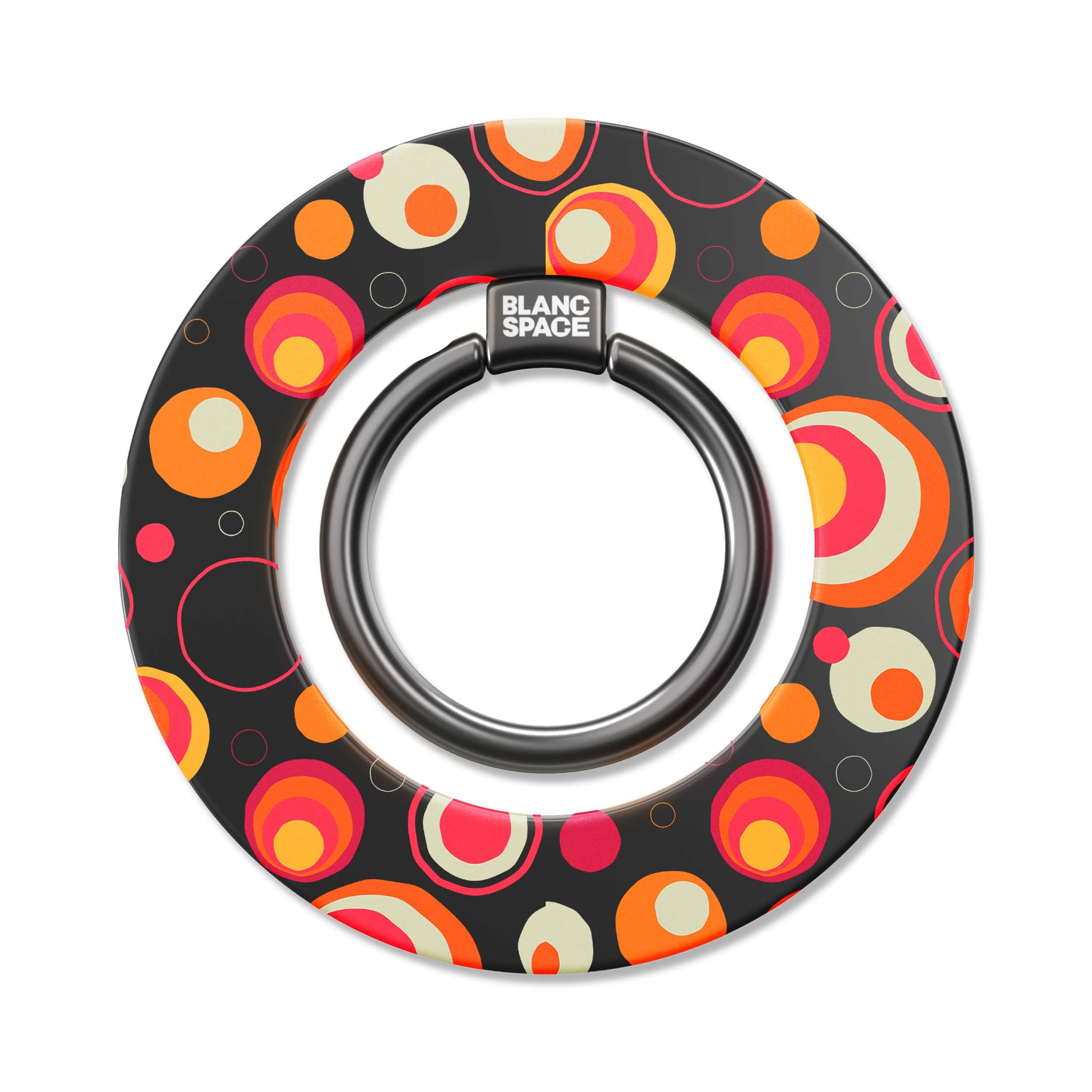 Lime Pattern Magsafe Grip Magsafe Grip Black