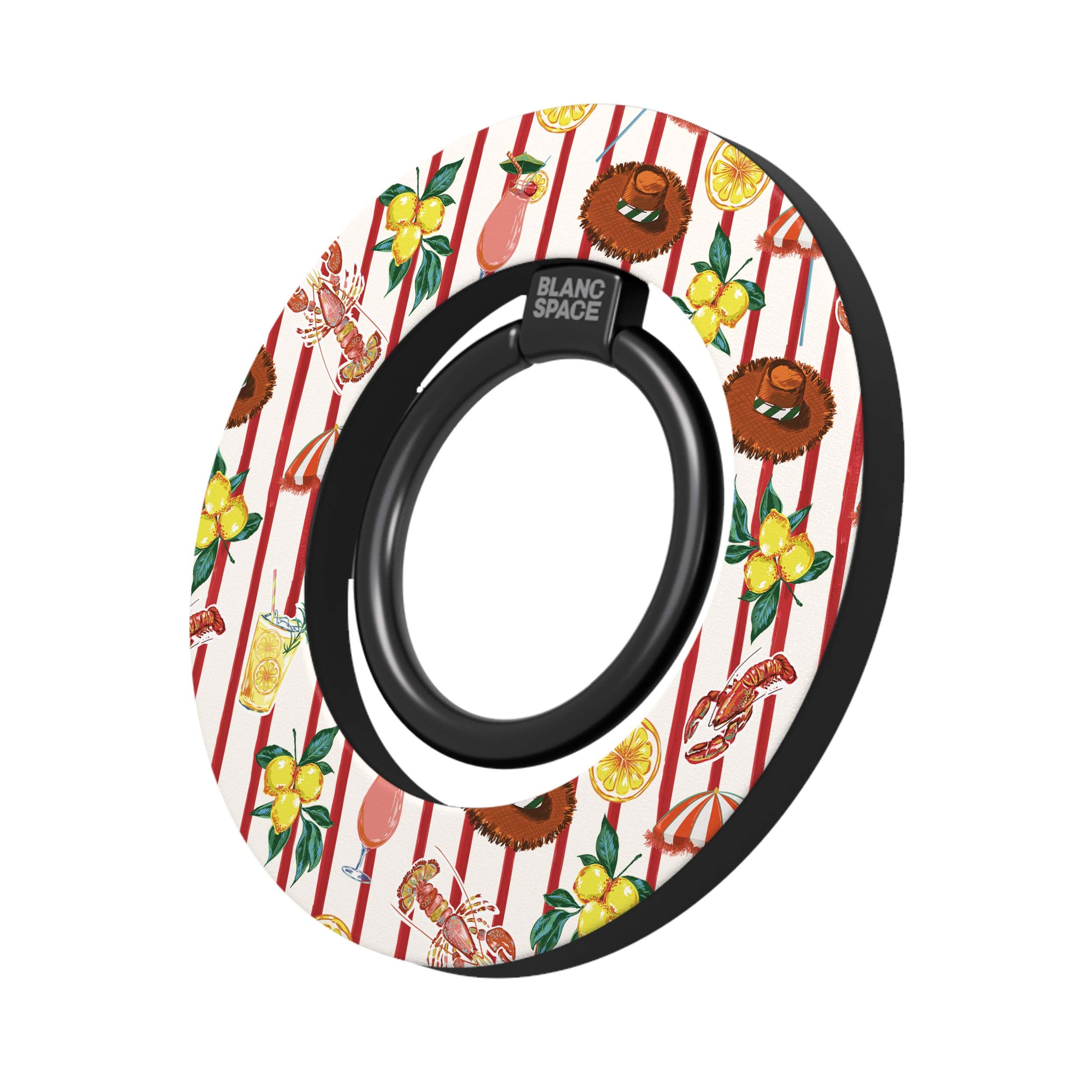 Seafood Pattern Magsafe Grip Magsafe Grip Black