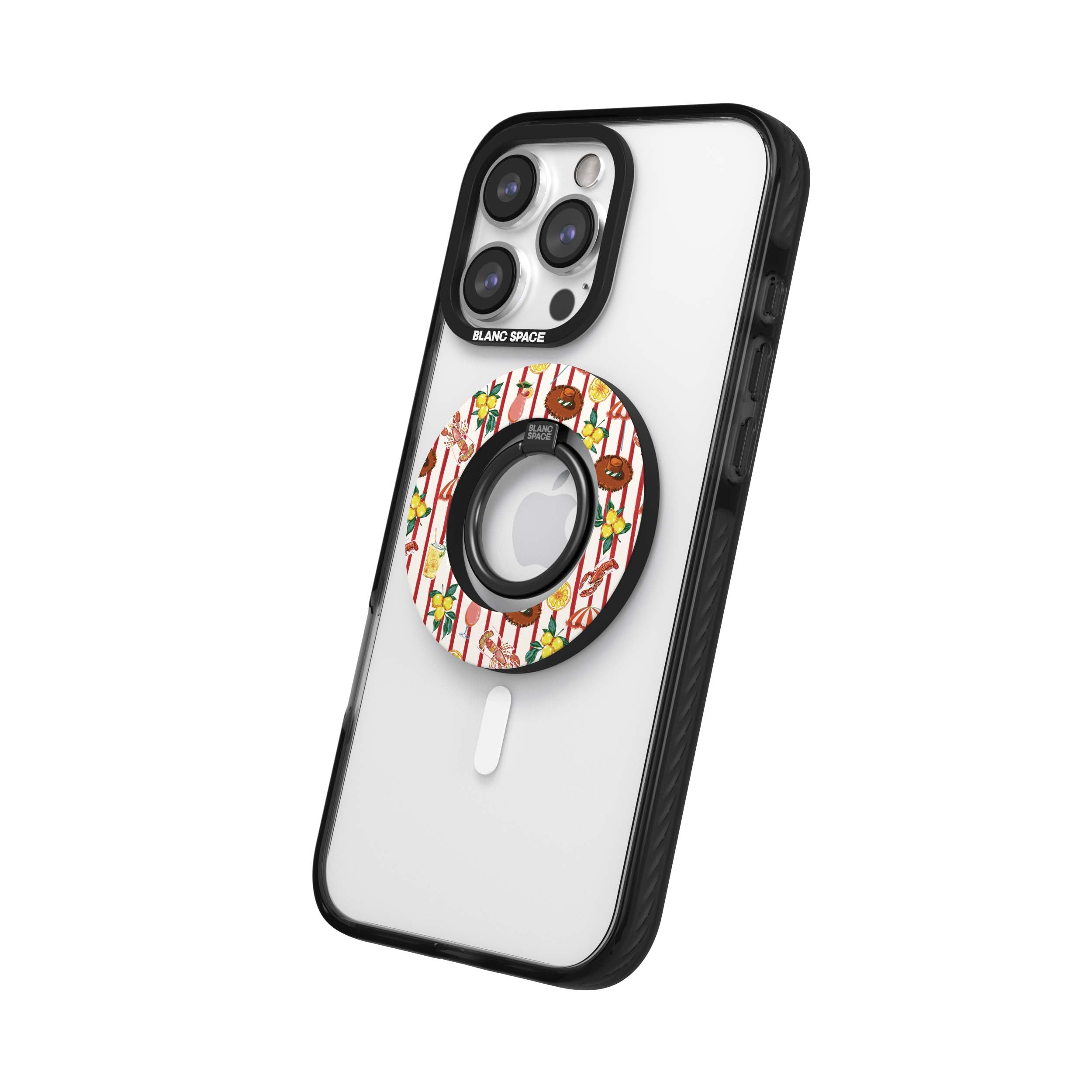 Seafood Pattern Magsafe Grip Magsafe Grip Black