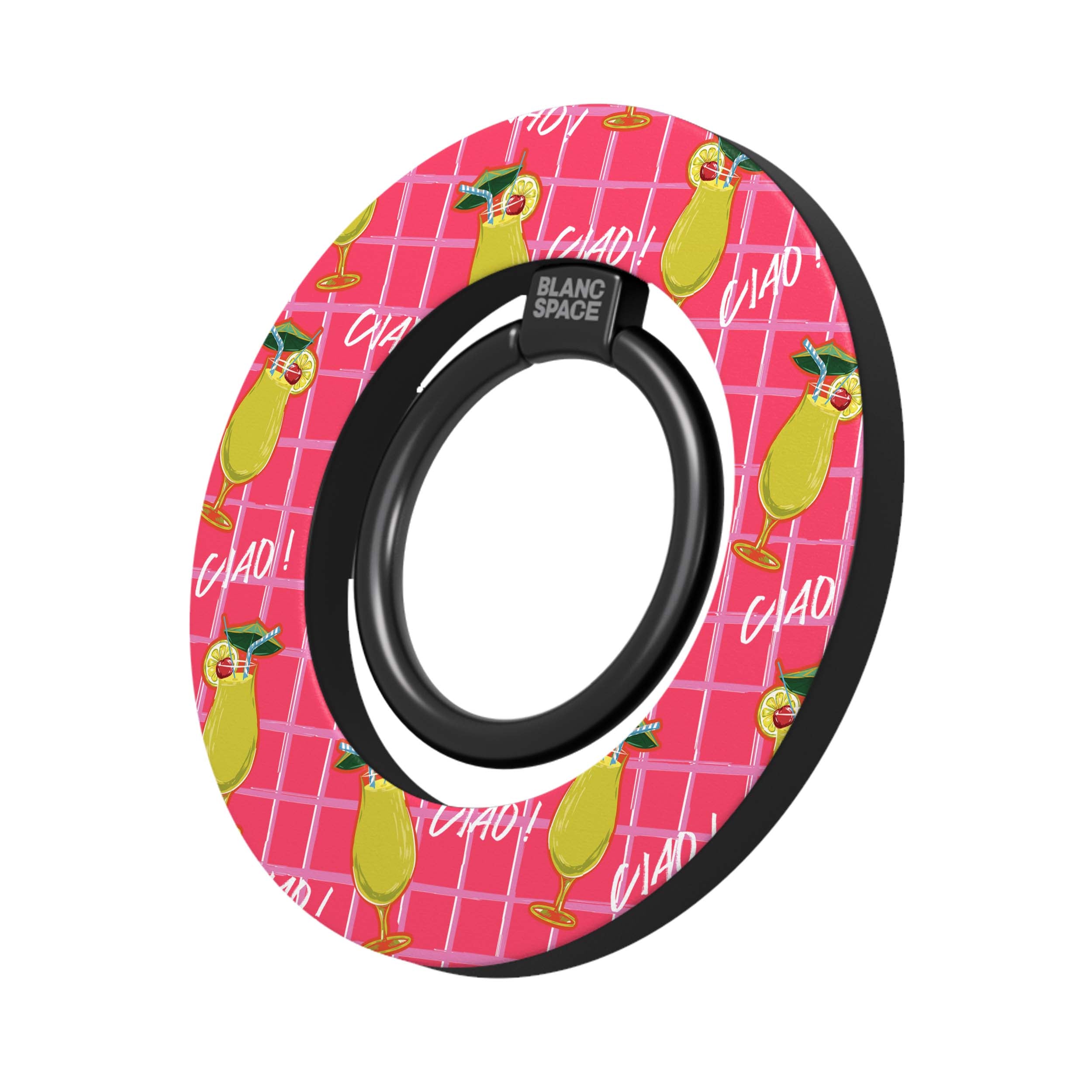 Seafood Pattern Magsafe Grip Magsafe Grip Black