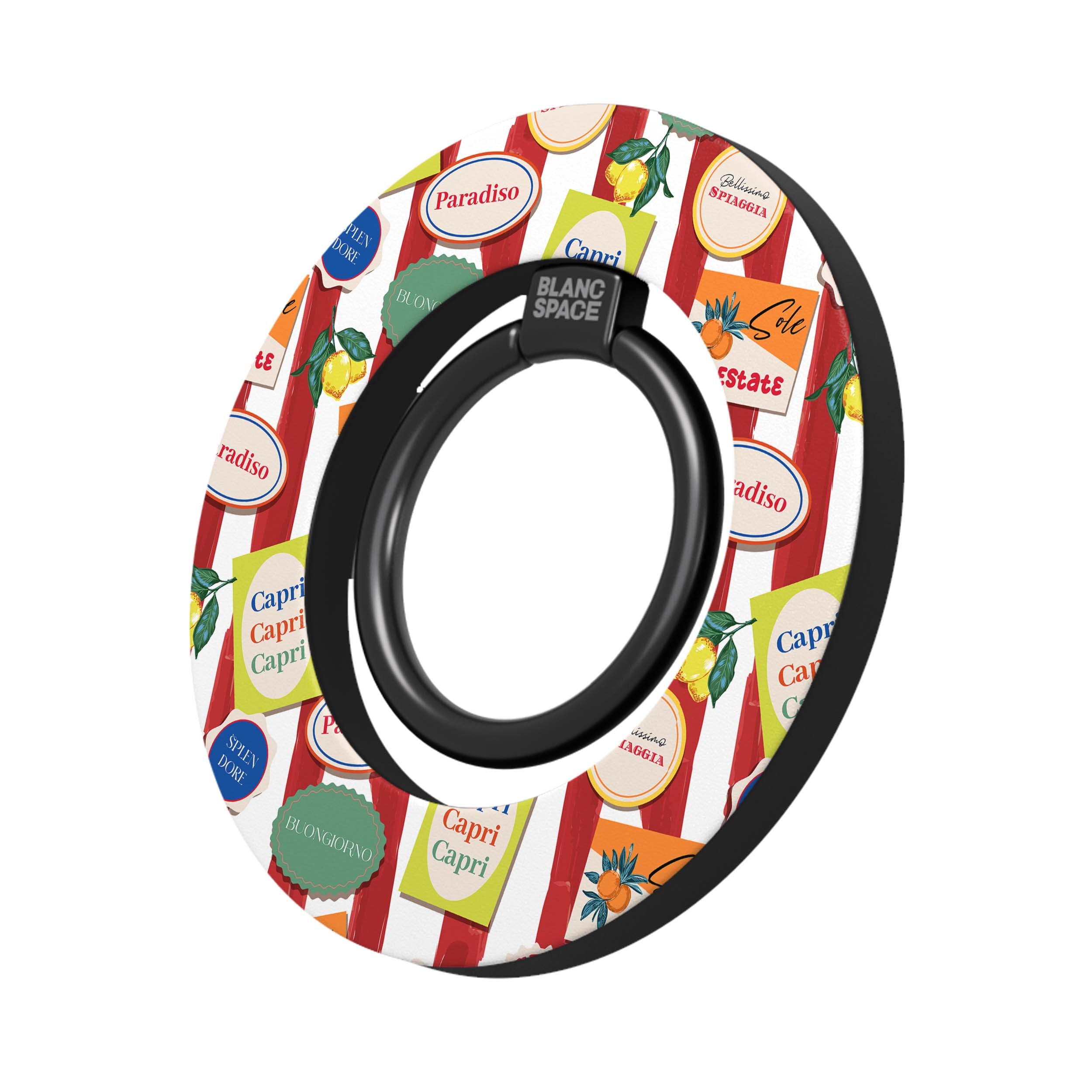 Seafood Pattern Magsafe Grip Magsafe Grip Black