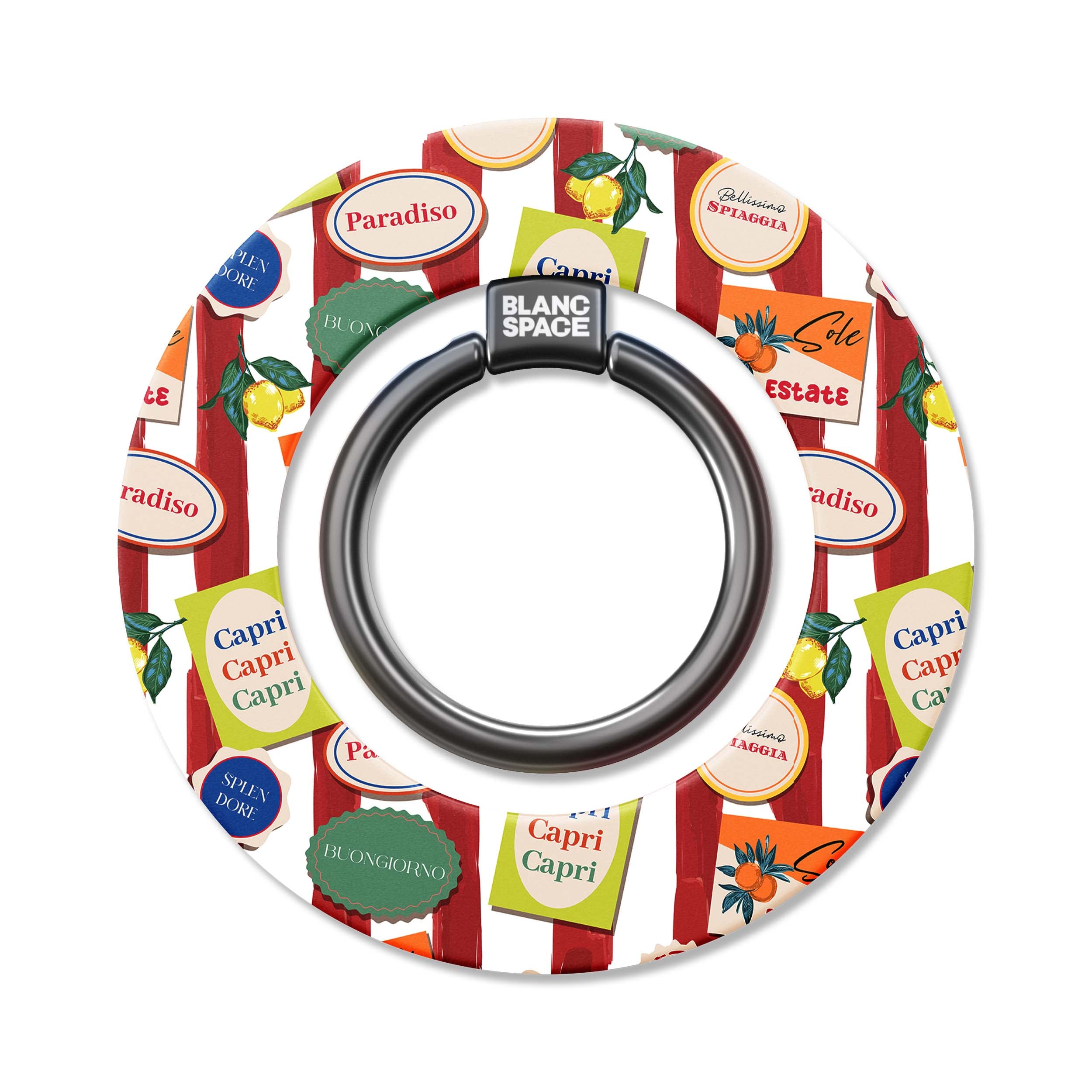 Seafood Pattern Magsafe Grip Magsafe Grip Black