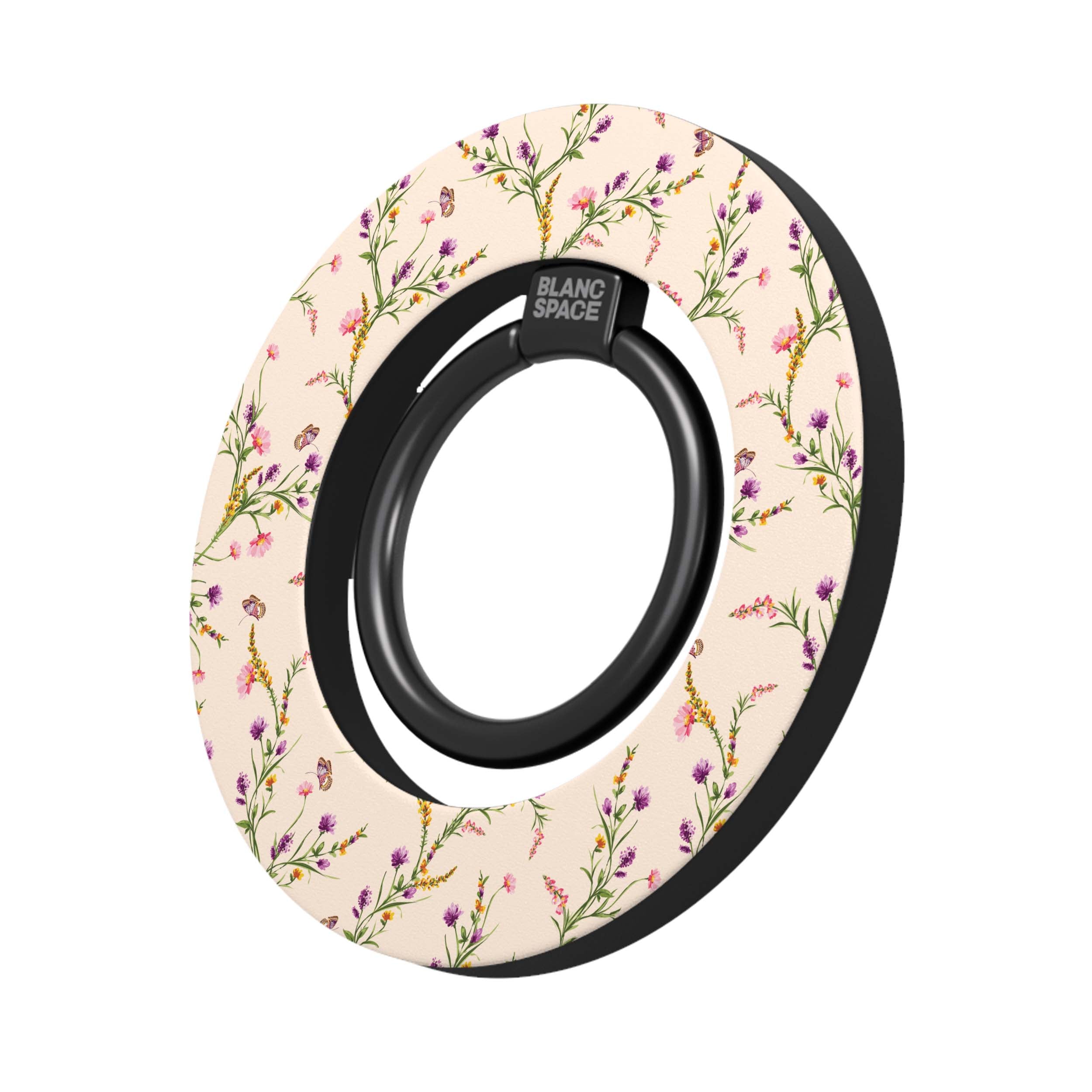 Meadow Wildflowers Magsafe Grip Magsafe Grip Black