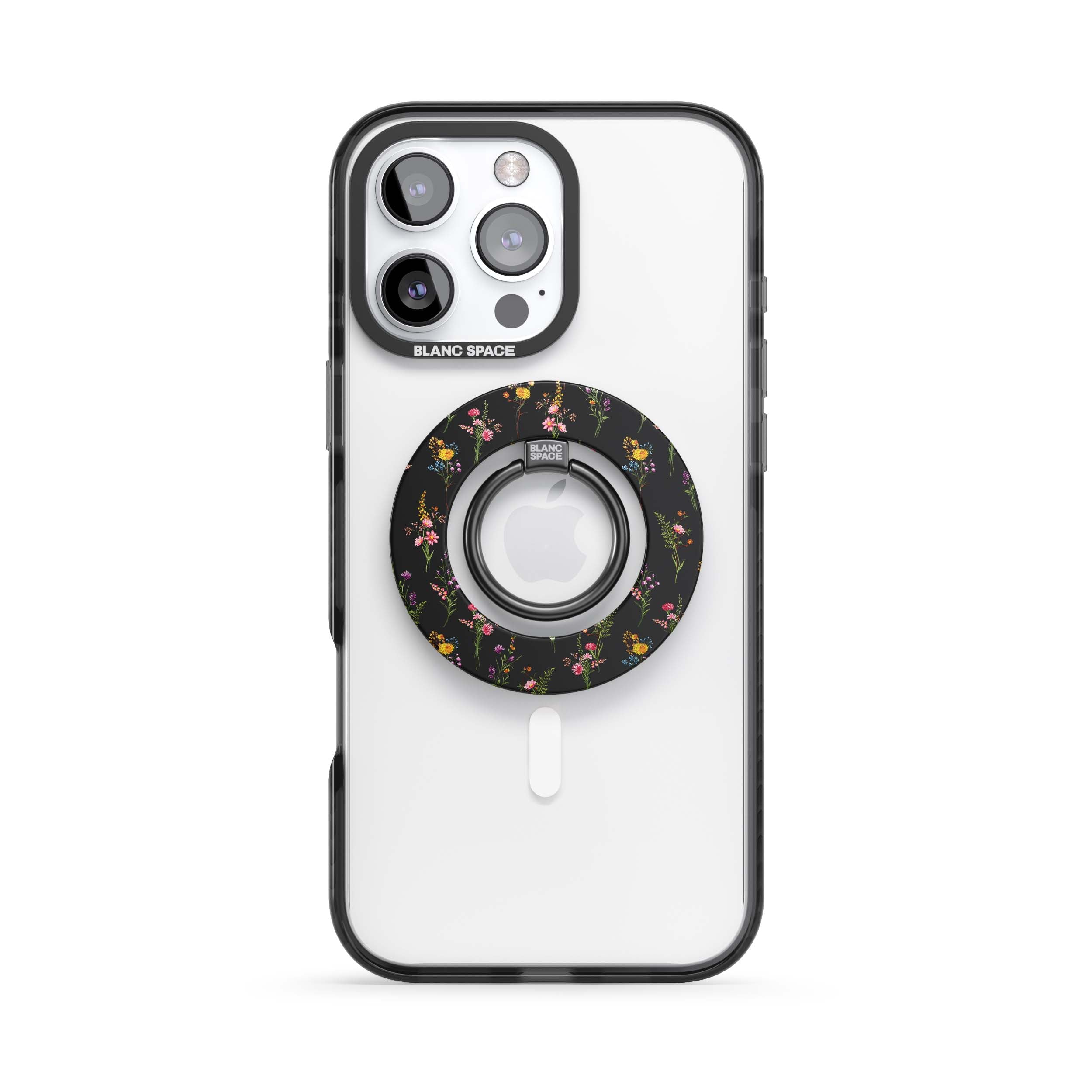 Meadow Wildflowers Magsafe Grip Magsafe Grip Black