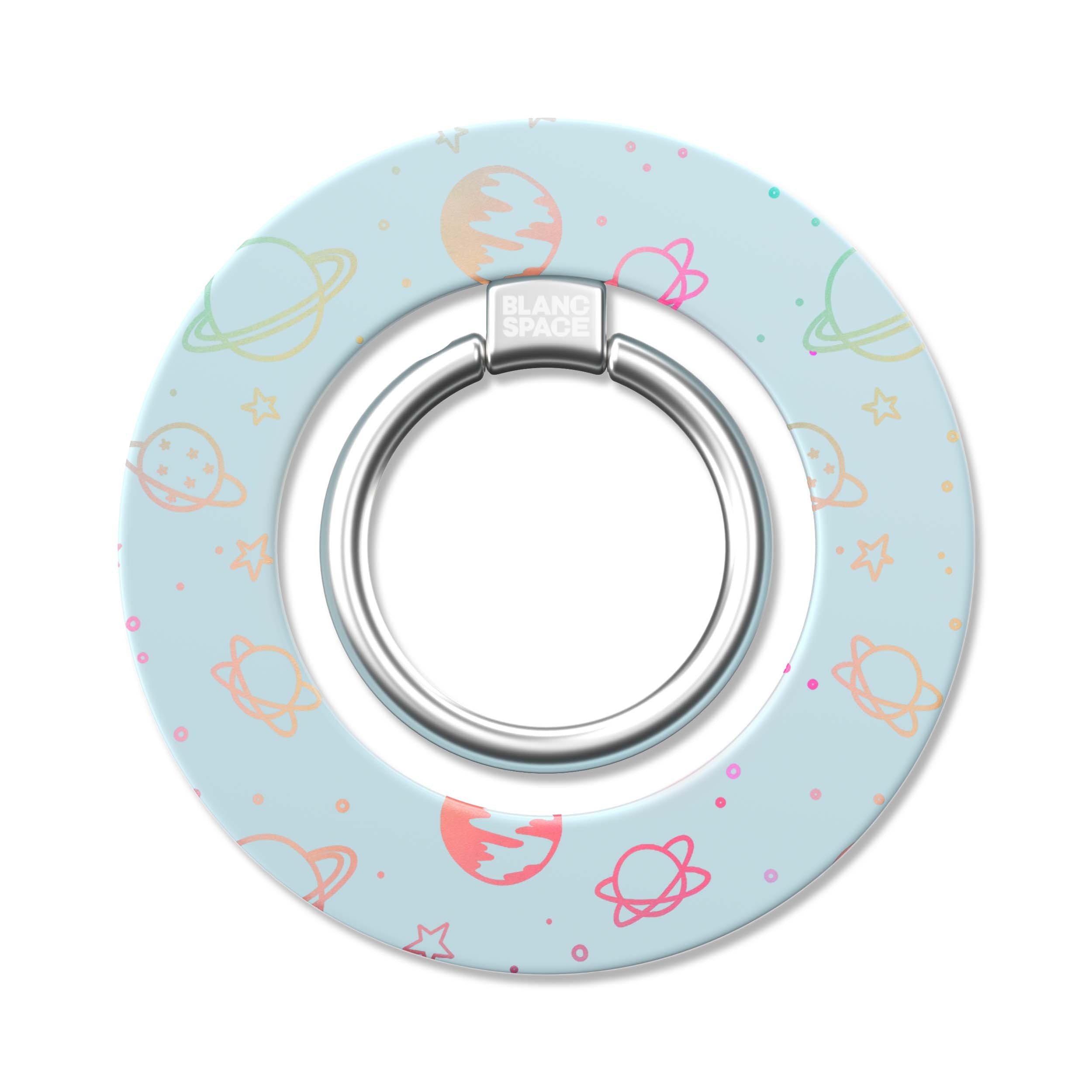 Pink Acid Smiles Magsafe Grip Magsafe Grip Blue