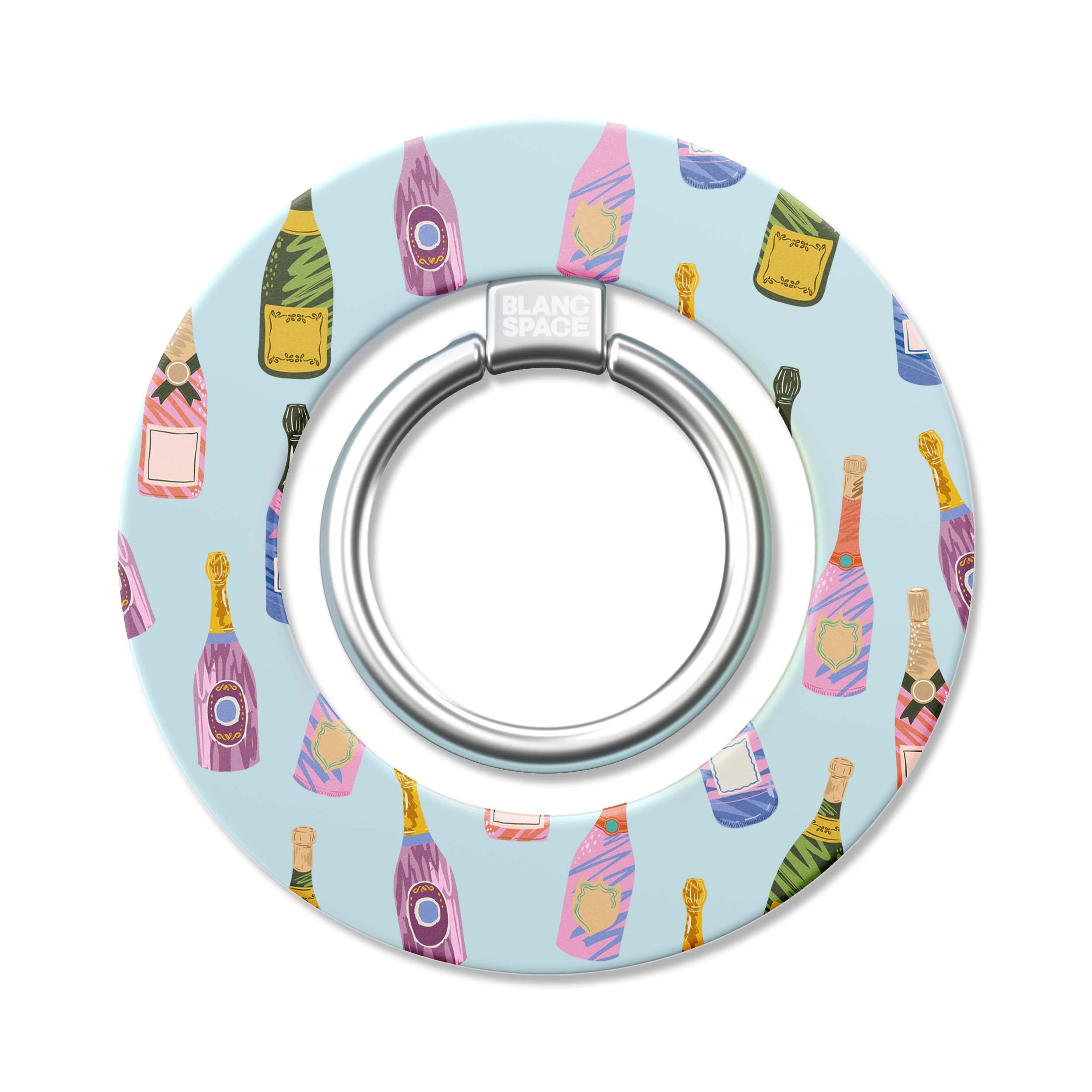 Seafood Pattern Magsafe Grip Magsafe Grip Blue