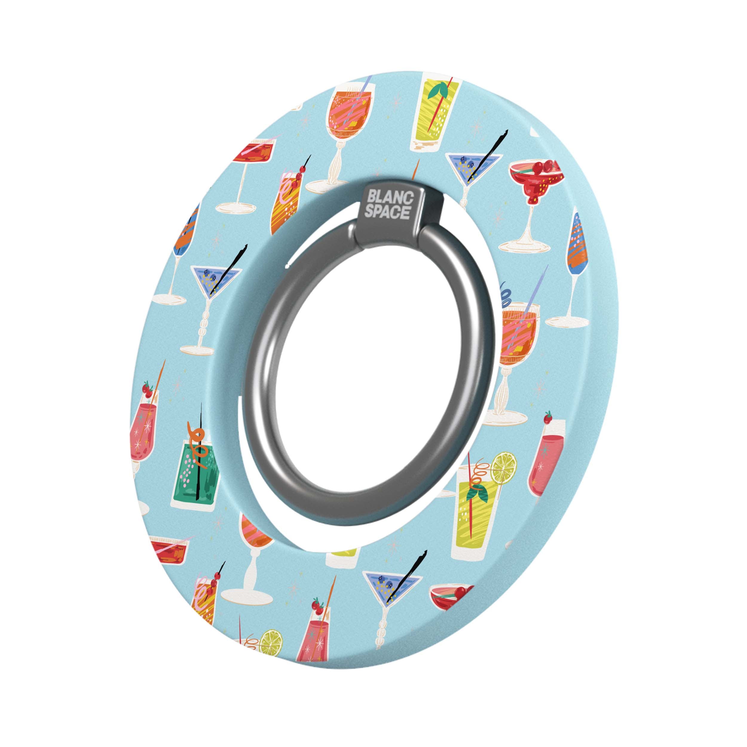 Seafood Pattern Magsafe Grip Magsafe Grip Blue