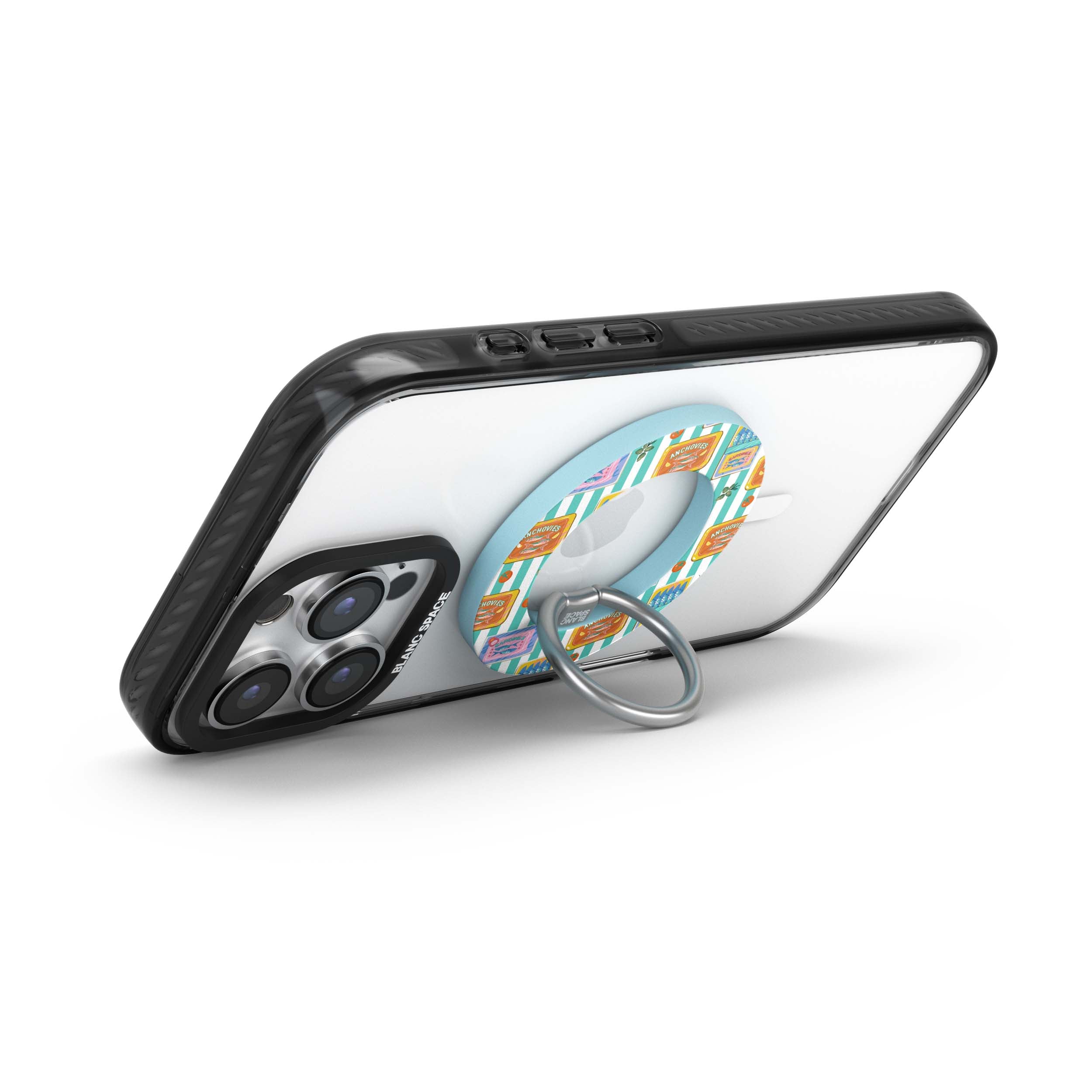 Seafood Pattern Magsafe Grip Magsafe Grip Blue