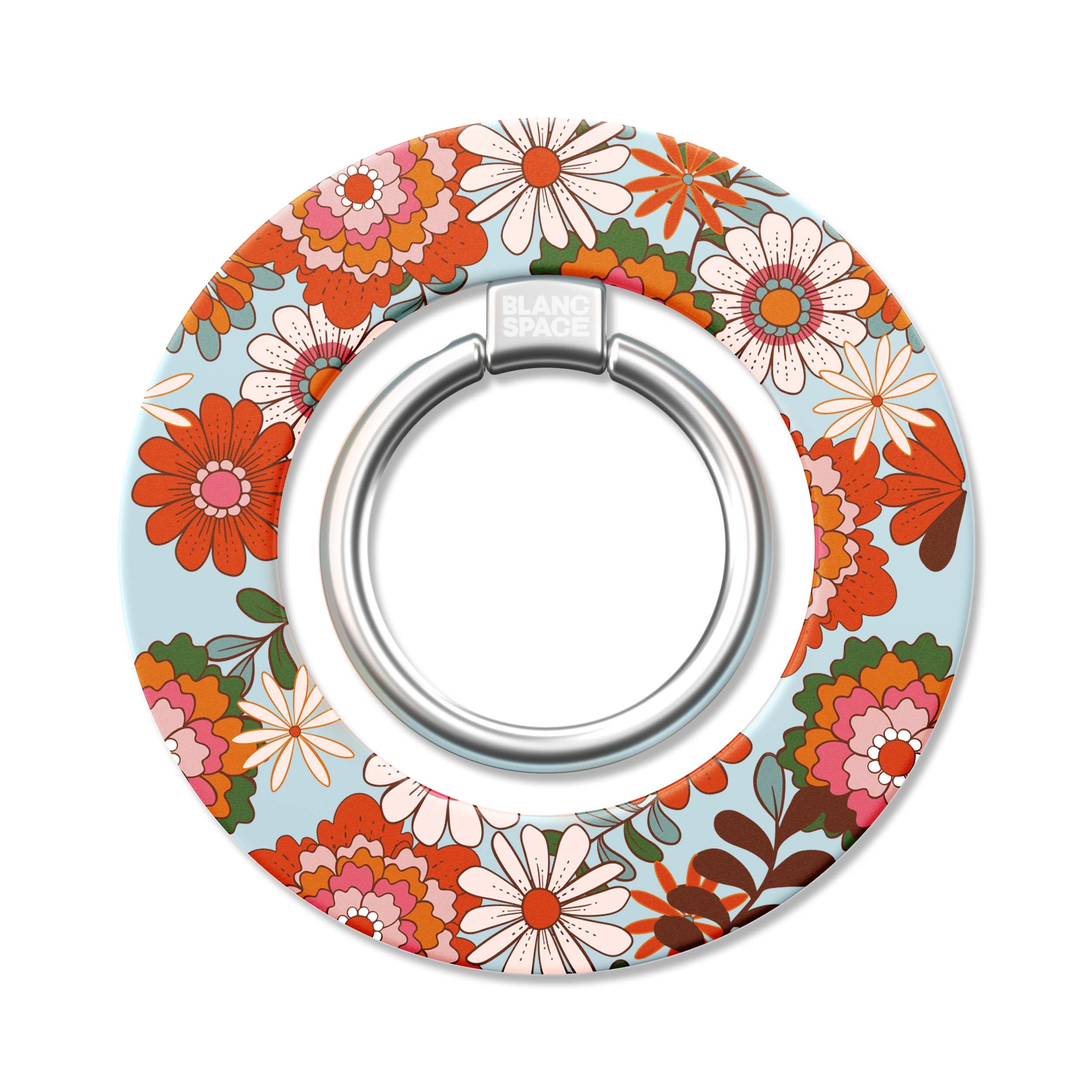 Seventies Bloom Magsafe Grip Magsafe Grip Blue