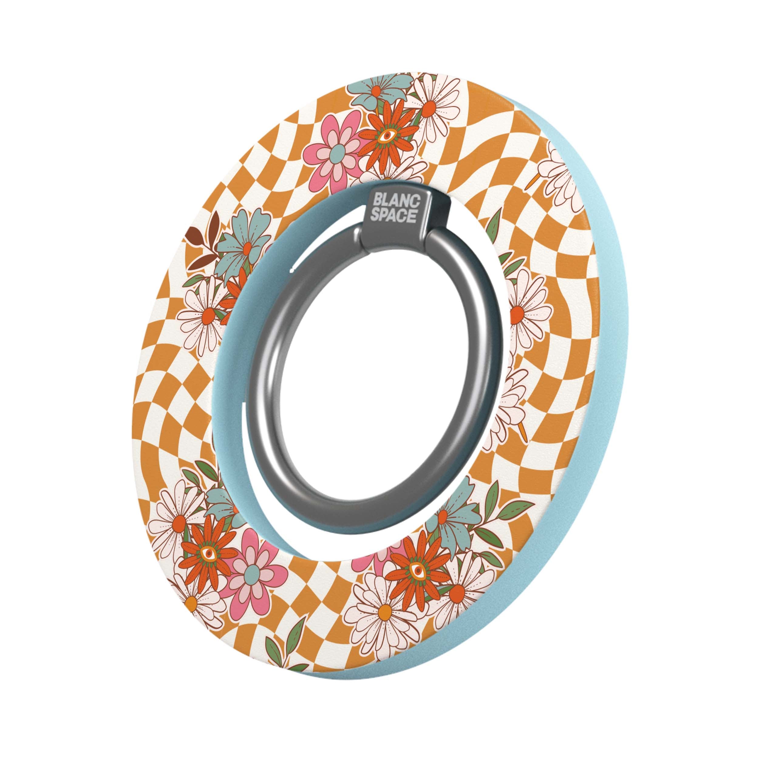 Seventies Bloom Magsafe Grip Magsafe Grip Blue