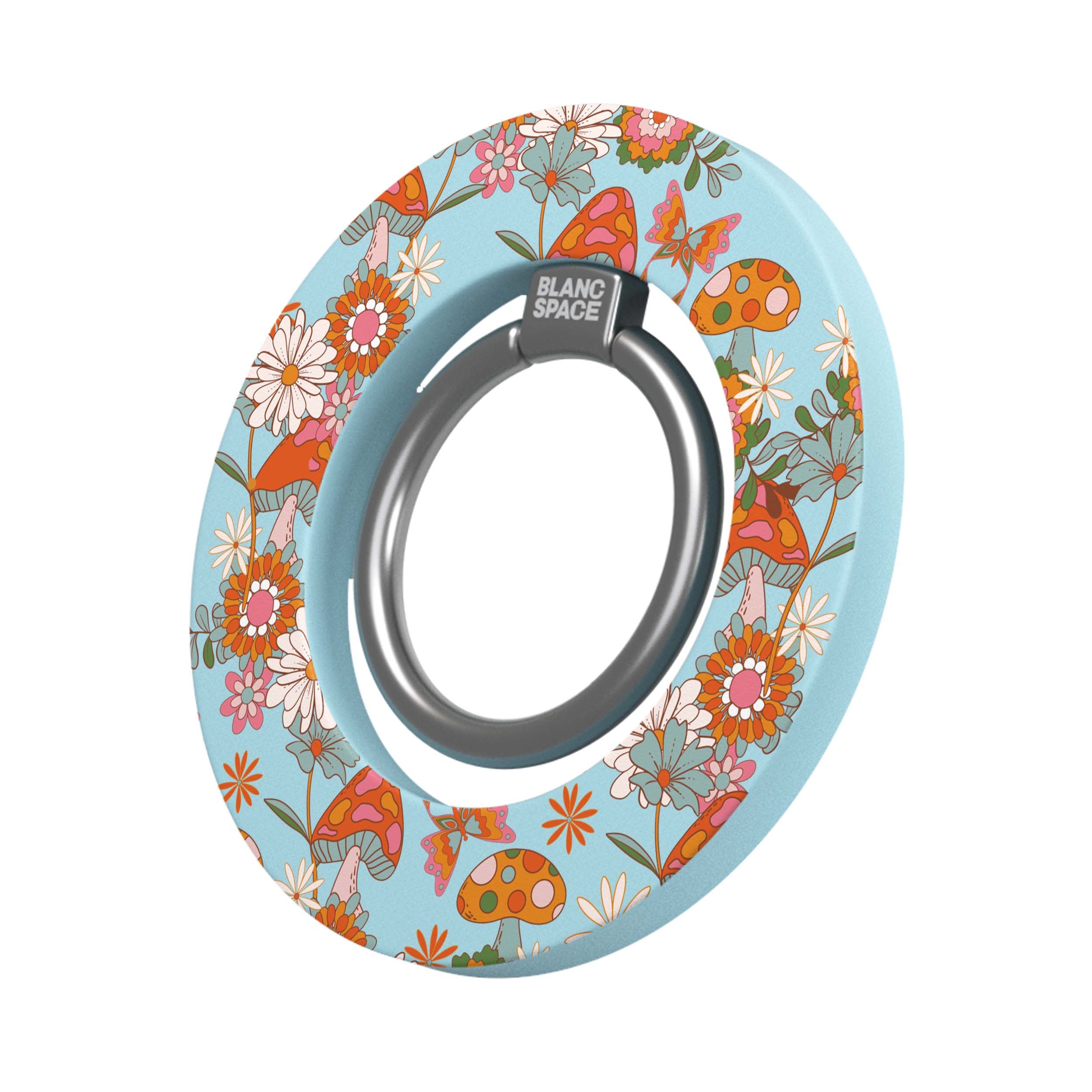 Seventies Bloom Magsafe Grip Magsafe Grip Blue