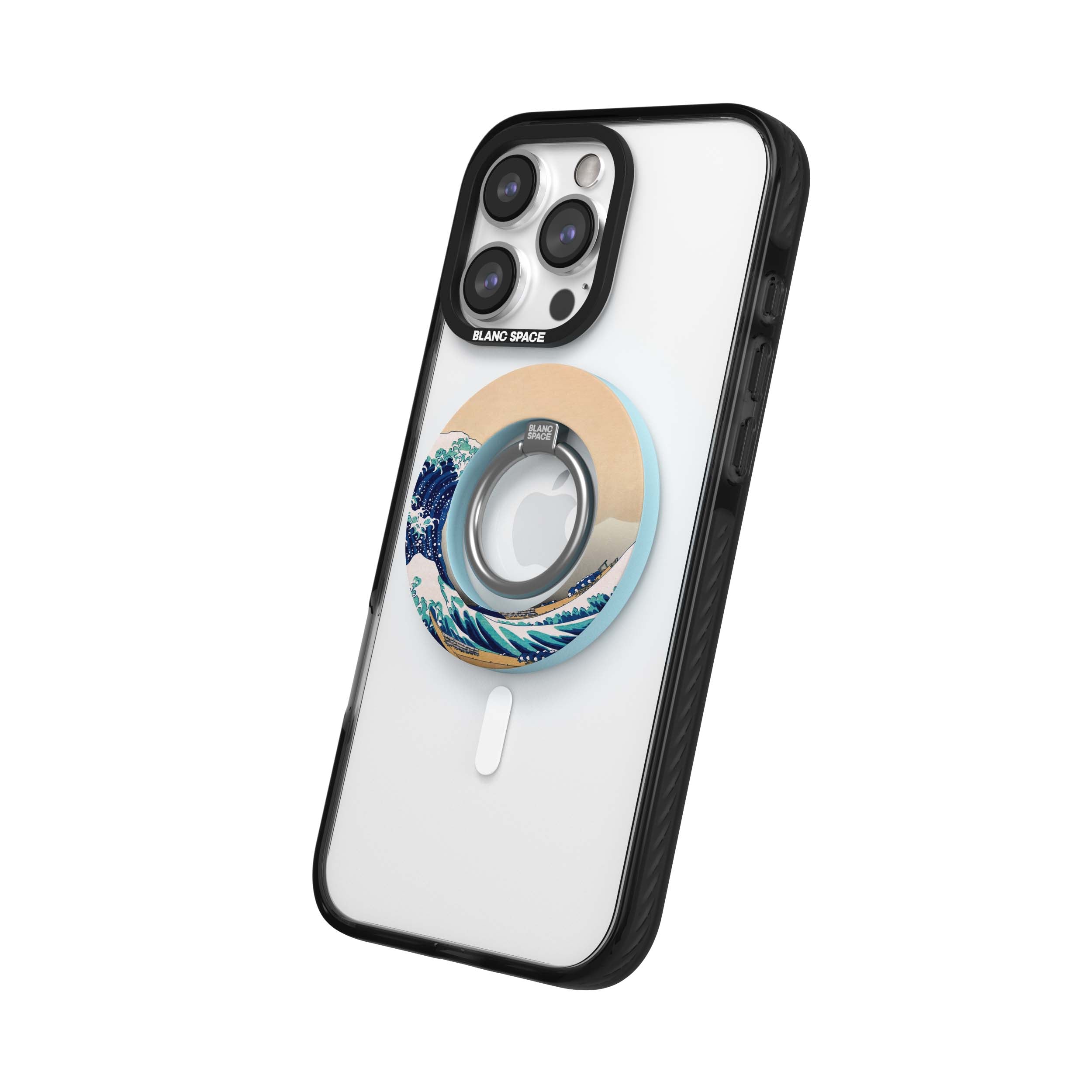 Oil Painted Hearts Magsafe Grip Magsafe Grip Blue