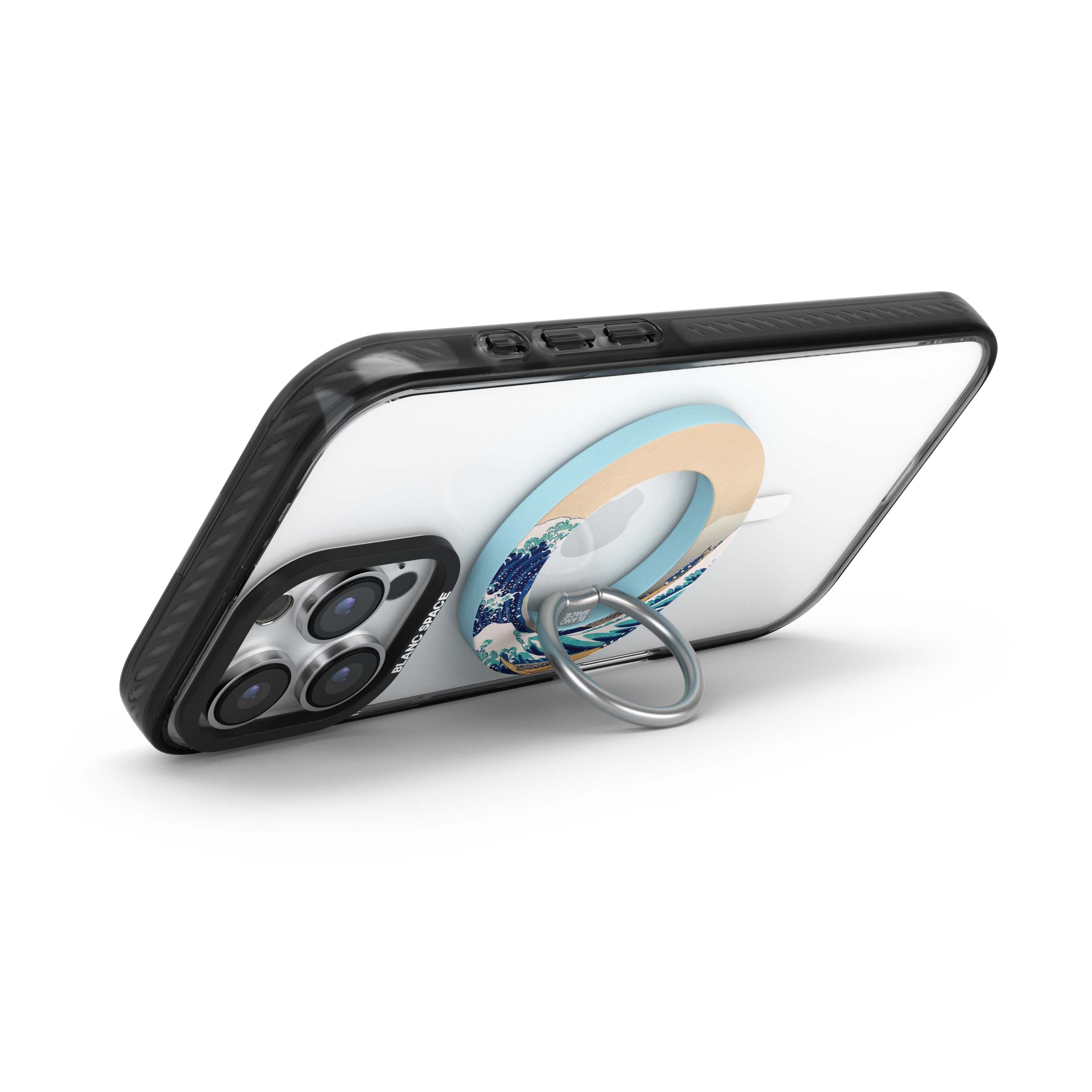 Oil Painted Hearts Magsafe Grip Magsafe Grip Blue