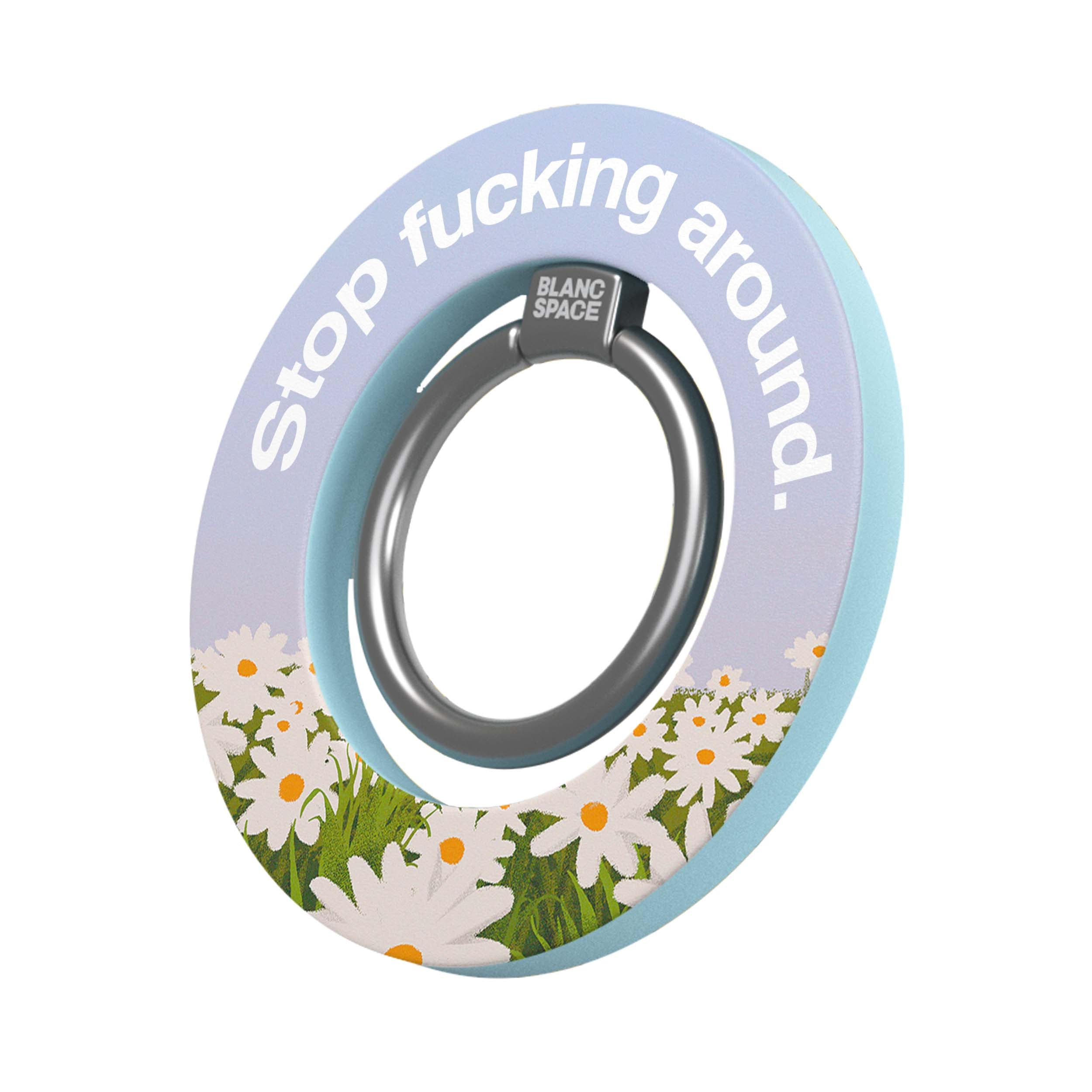 Oil Painted Hearts Magsafe Grip Magsafe Grip Blue