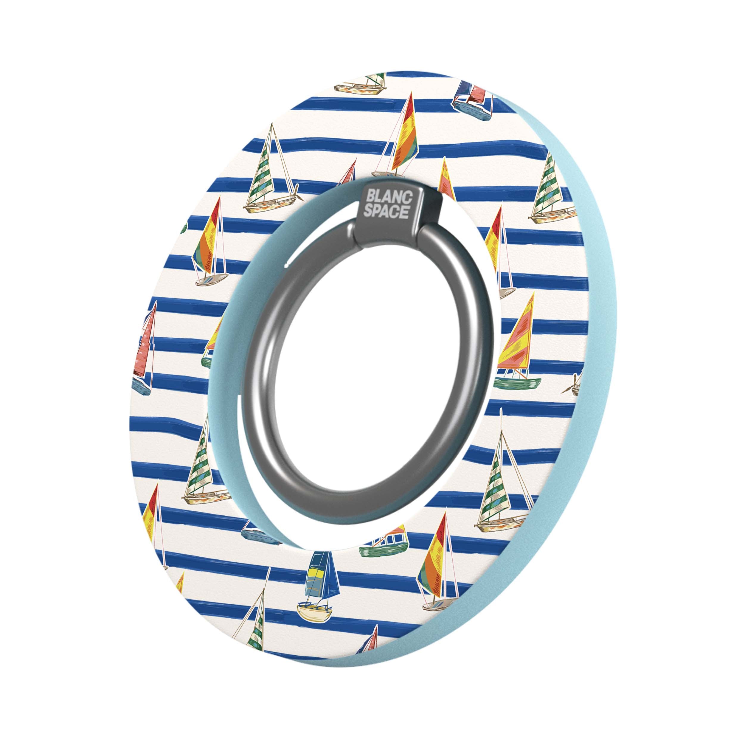 Seafood Pattern Magsafe Grip Magsafe Grip Blue