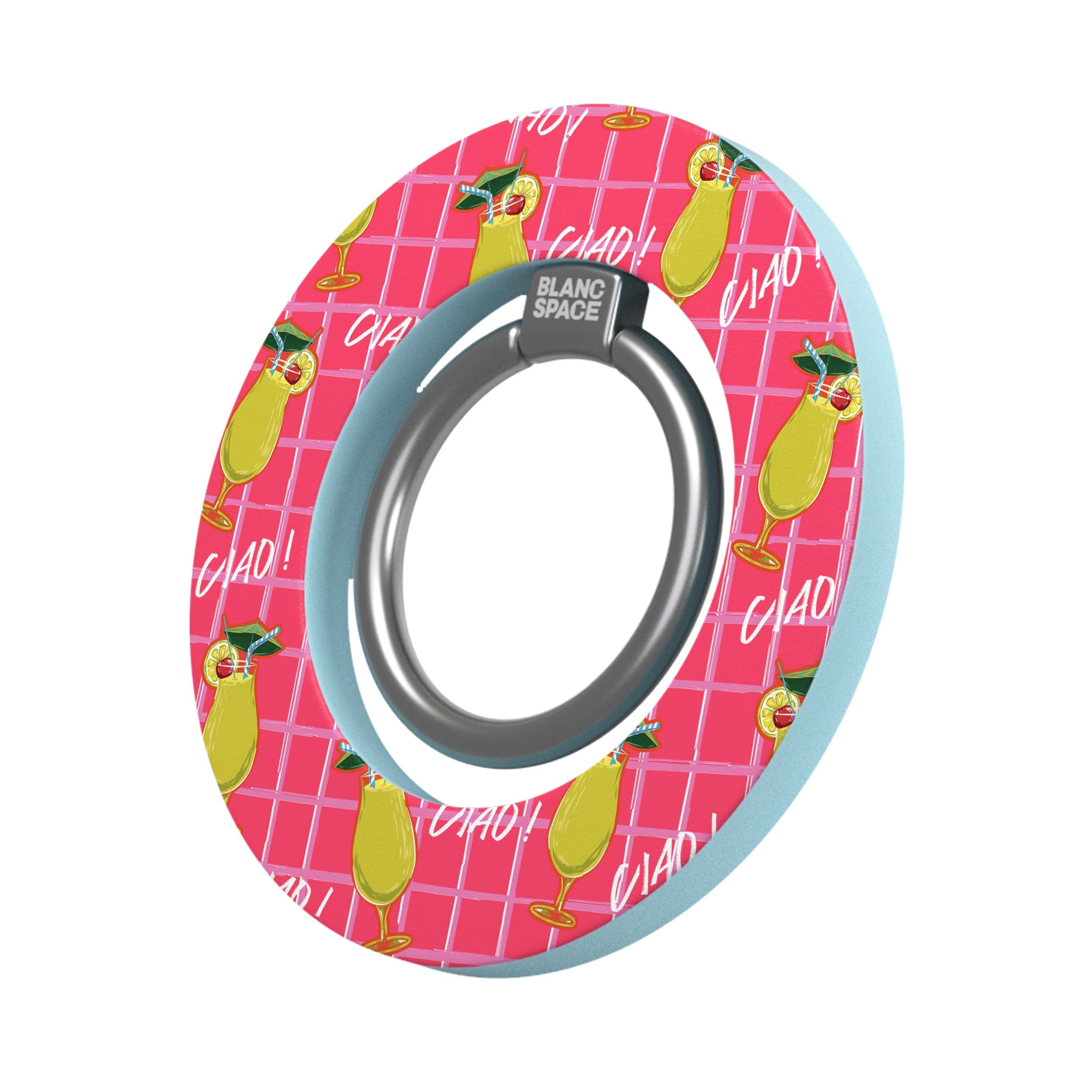 Seafood Pattern Magsafe Grip Magsafe Grip Blue