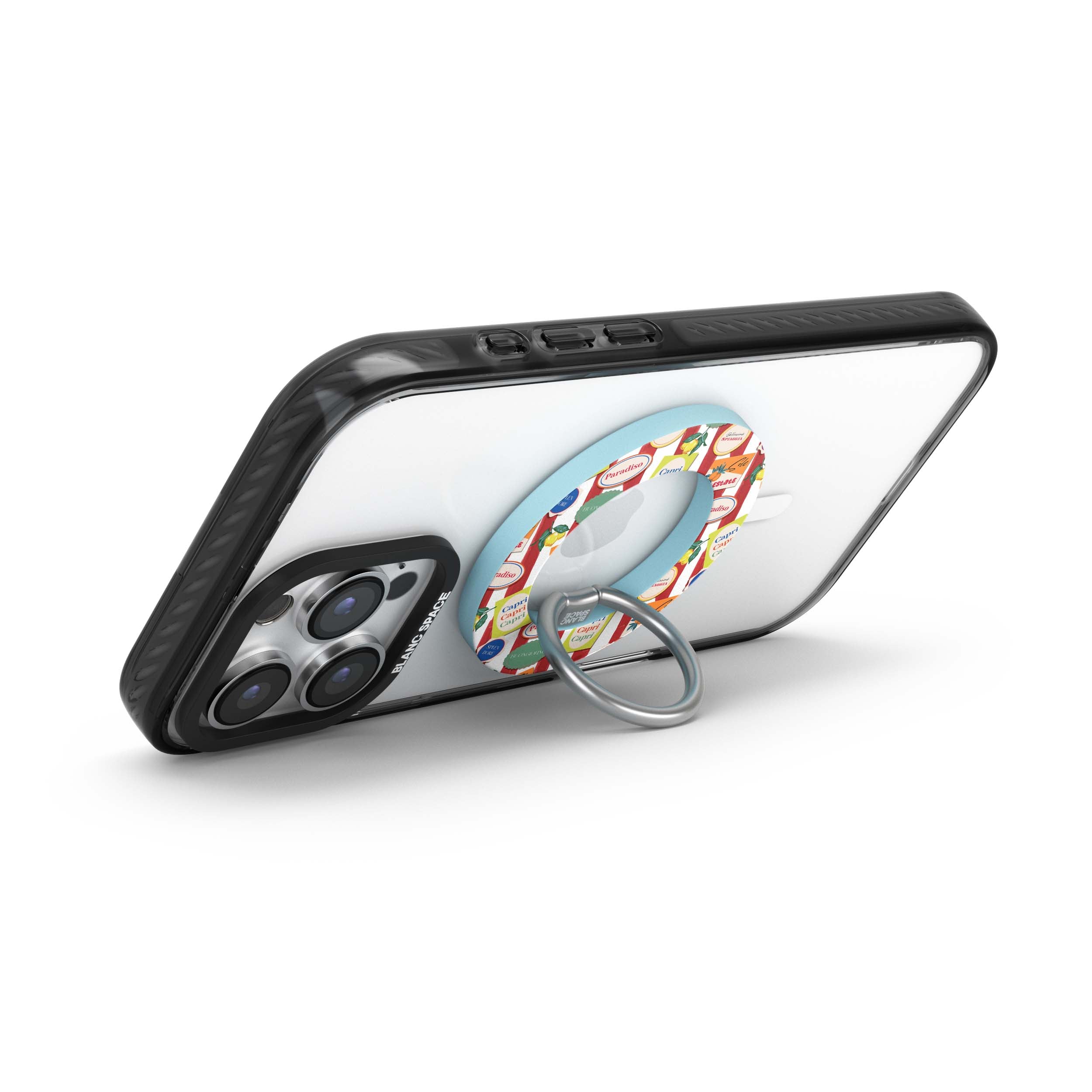 Seafood Pattern Magsafe Grip Magsafe Grip Blue