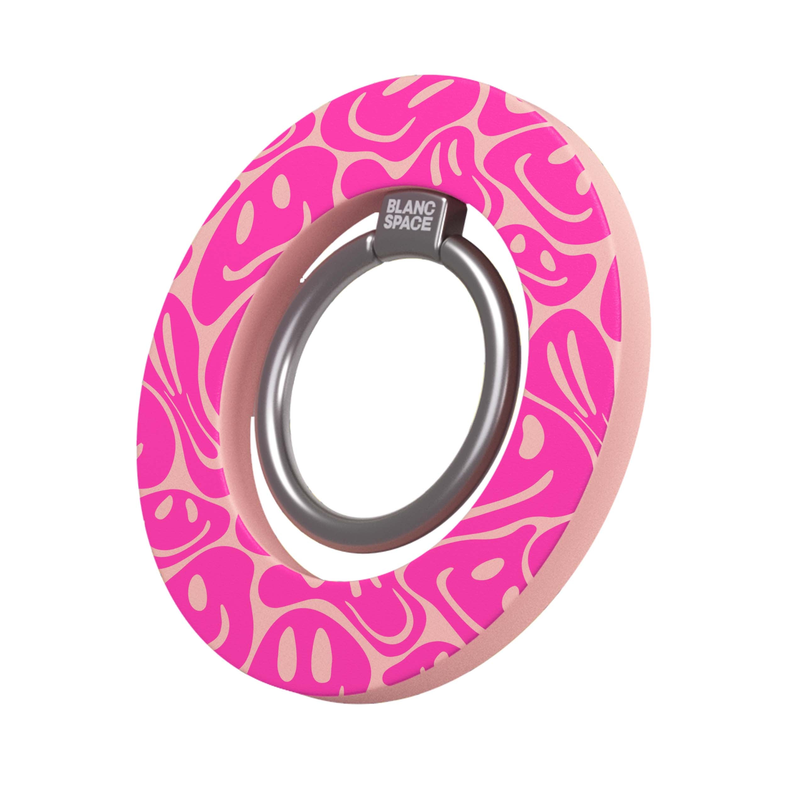 Pink Acid Smiles Magsafe Grip Magsafe Grip Pink