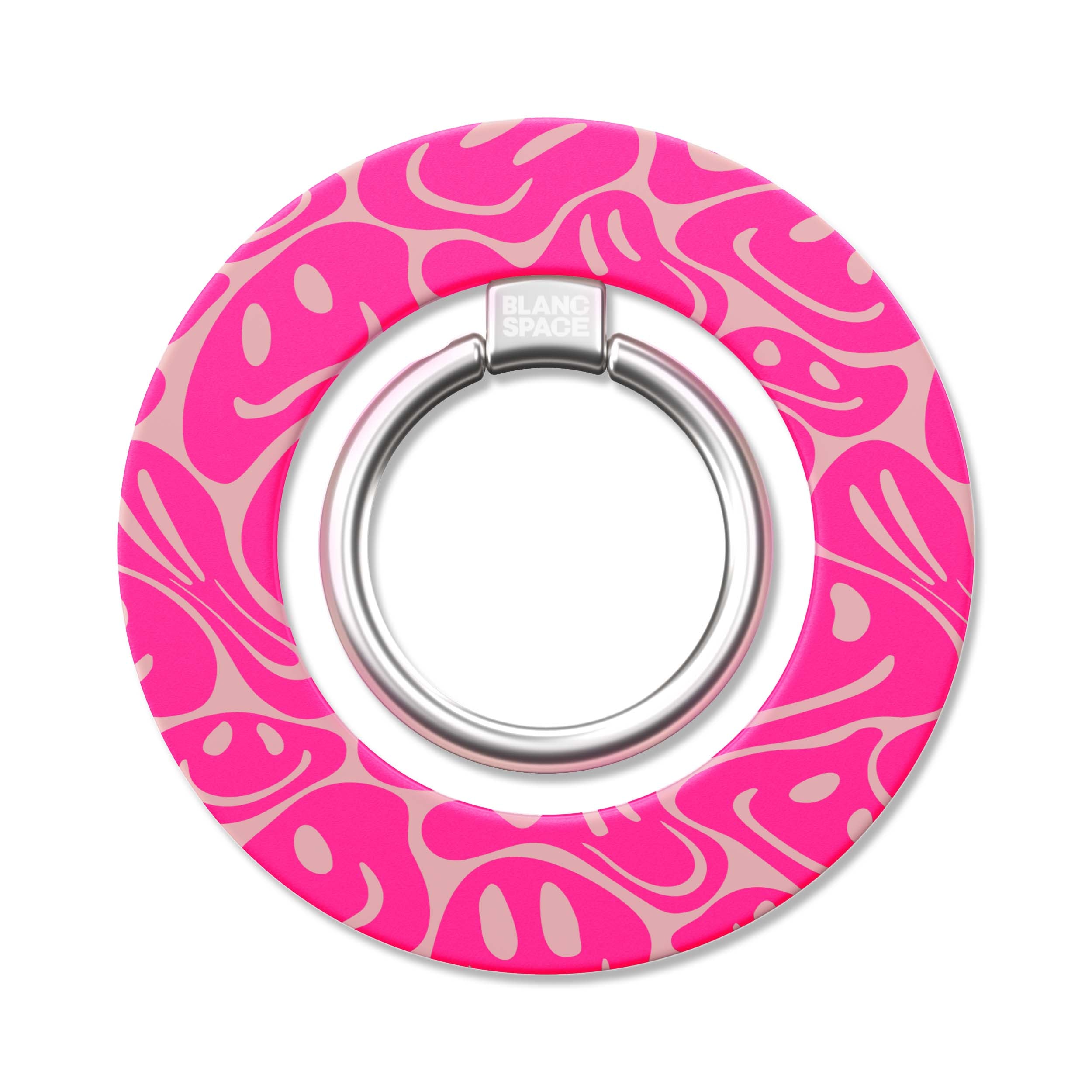 Pink Acid Smiles Magsafe Grip Magsafe Grip Pink