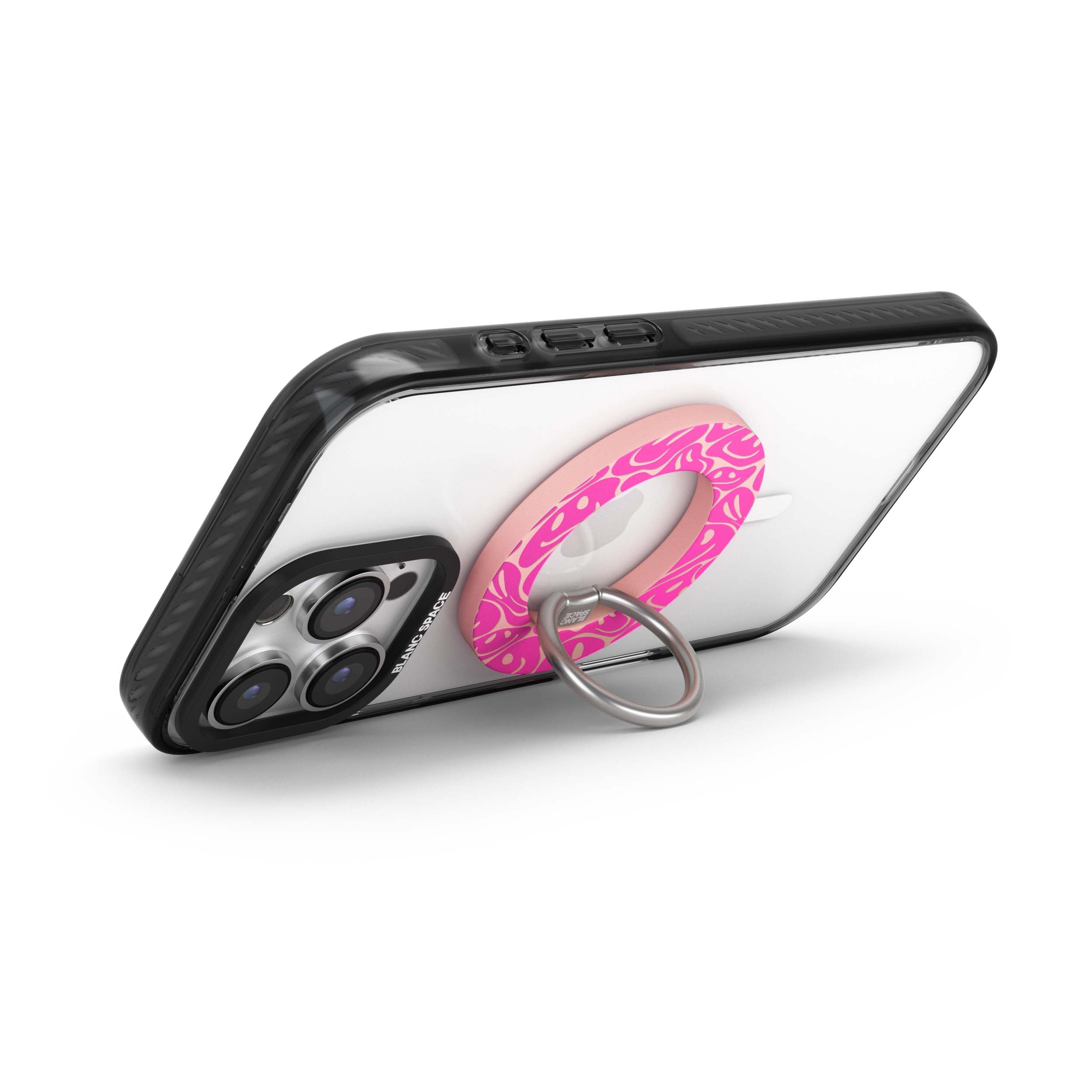 Pink Acid Smiles Magsafe Grip Magsafe Grip Pink