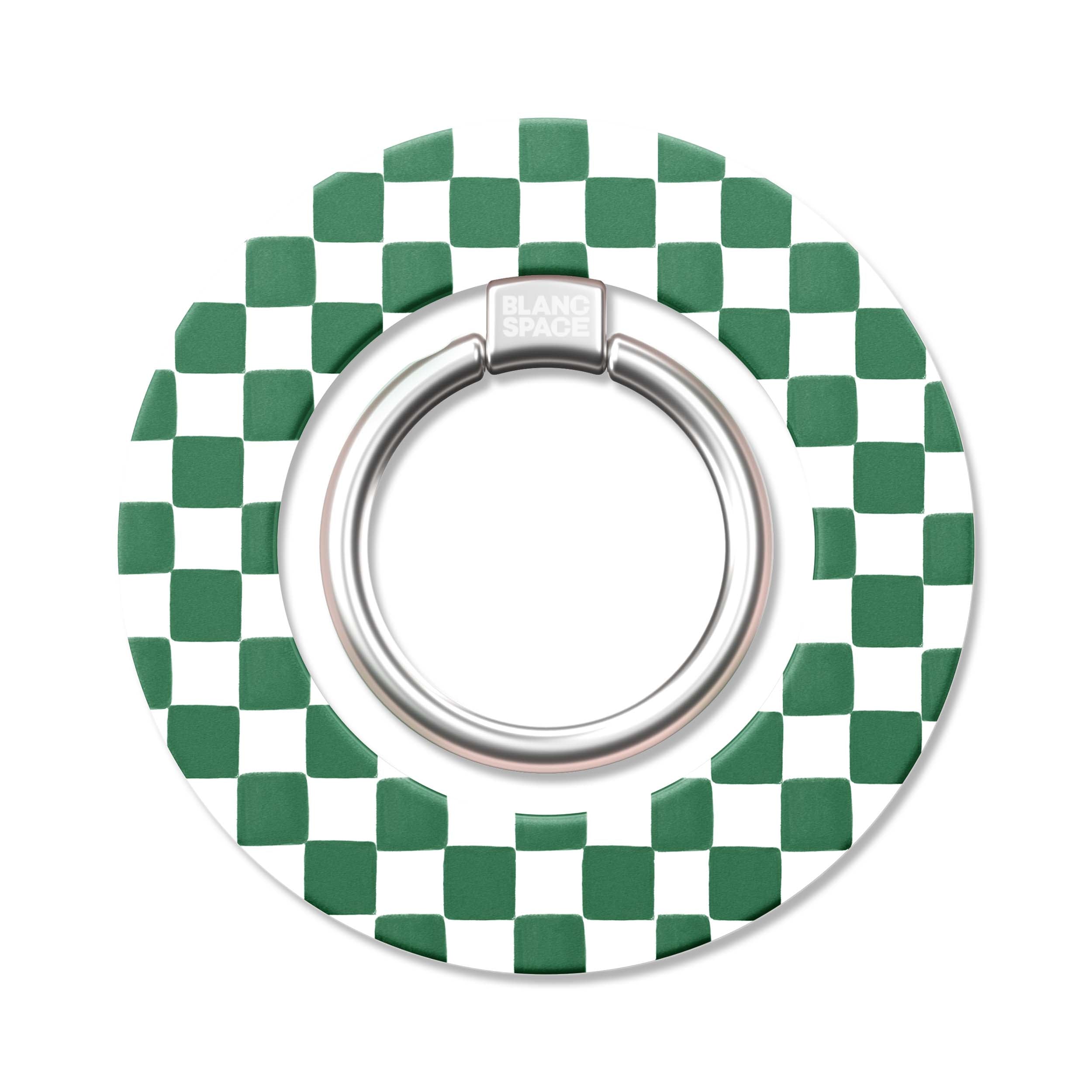 Coastal Italian Check Pattern Magsafe Grip Magsafe Grip Pink