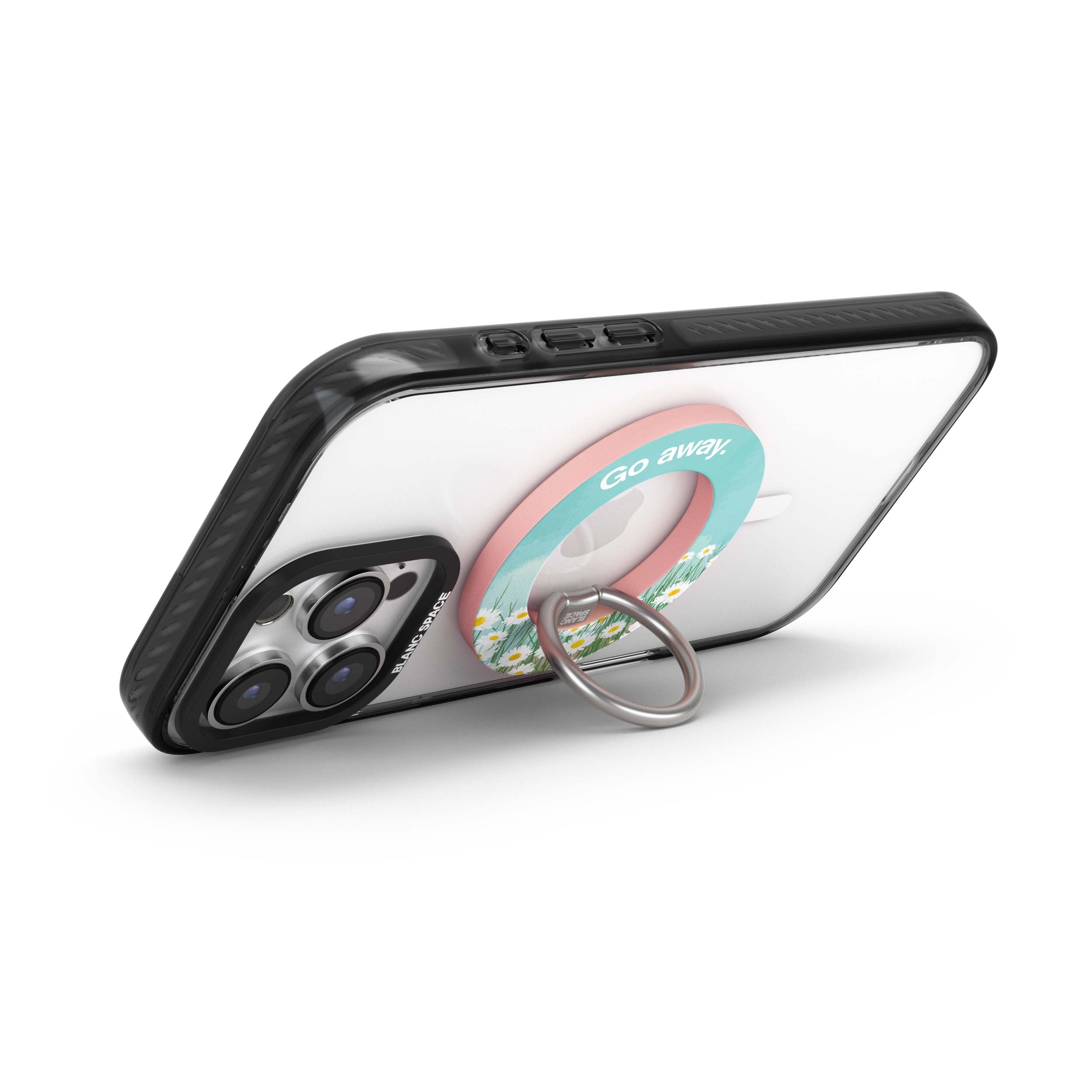 Oil Painted Hearts Magsafe Grip Magsafe Grip Pink