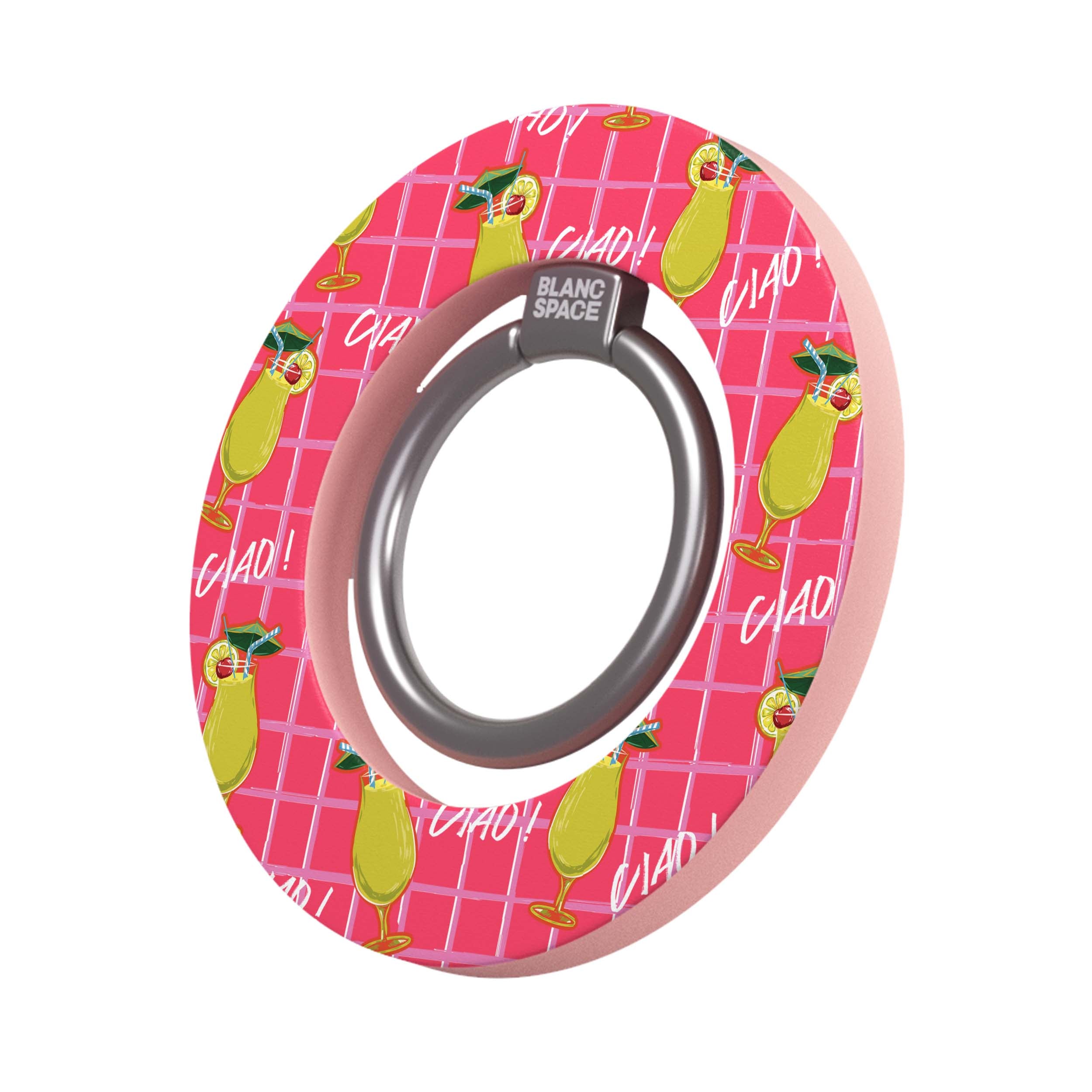 Seafood Pattern Magsafe Grip Magsafe Grip Pink