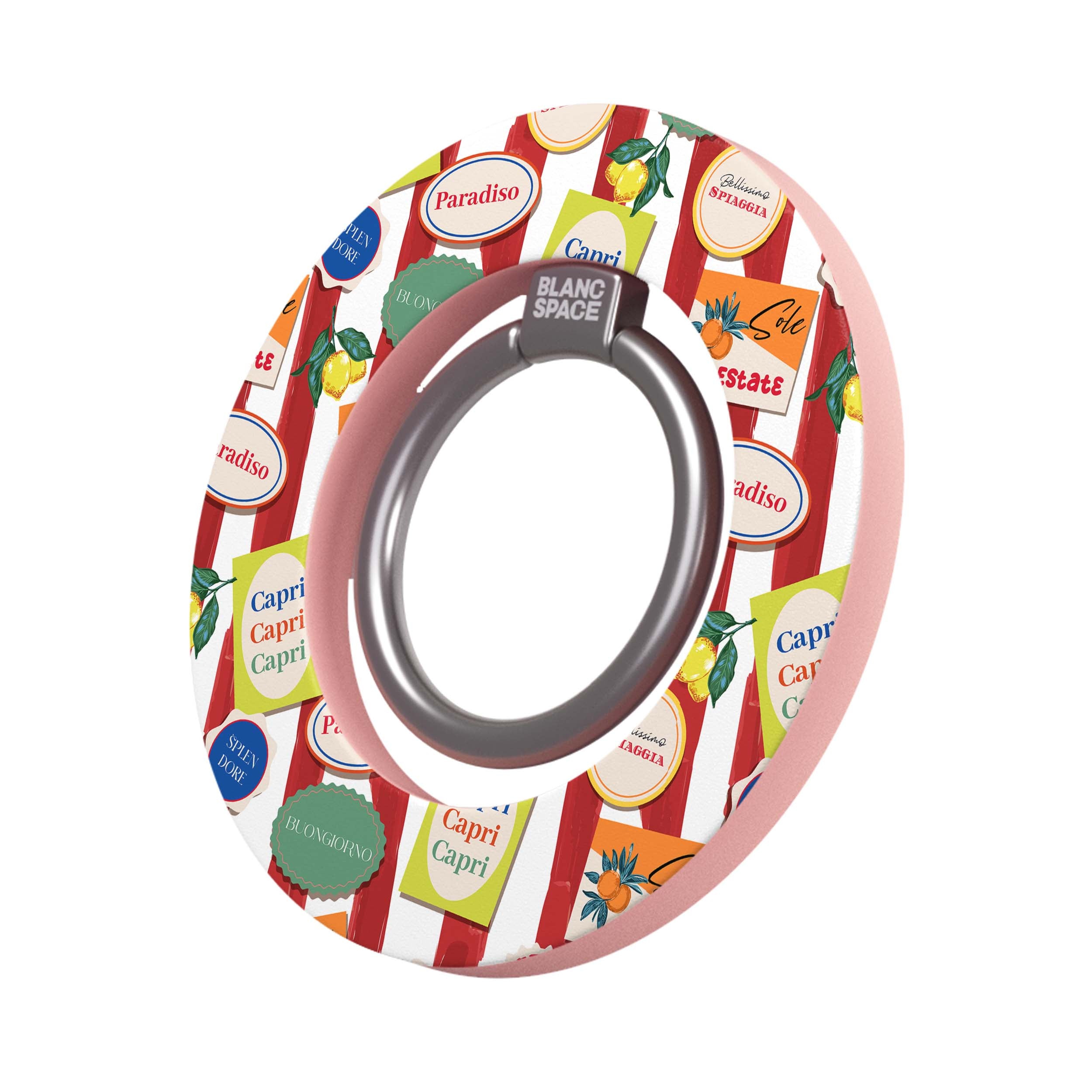 Seafood Pattern Magsafe Grip Magsafe Grip Pink