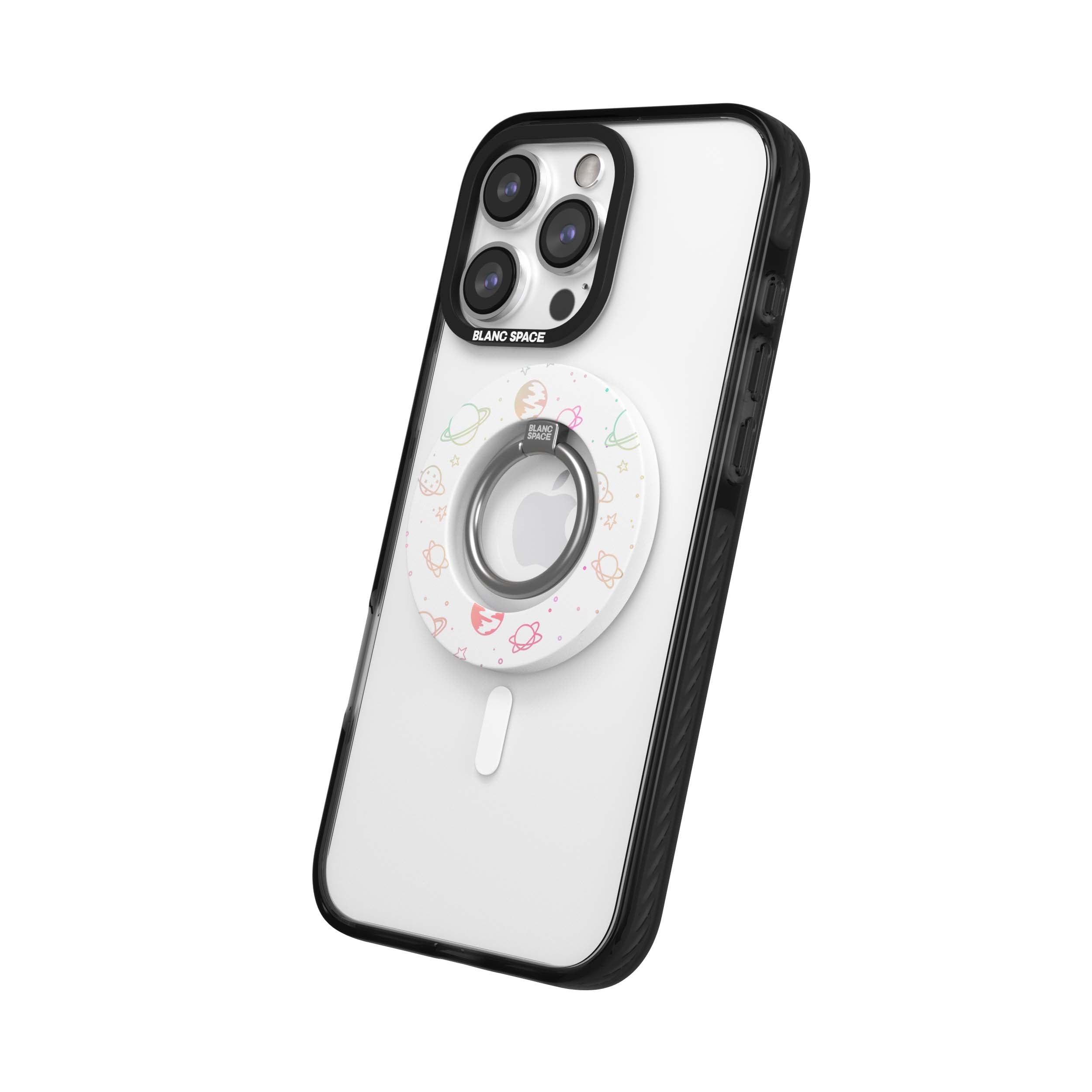 Pink Acid Smiles Magsafe Grip Magsafe Grip White