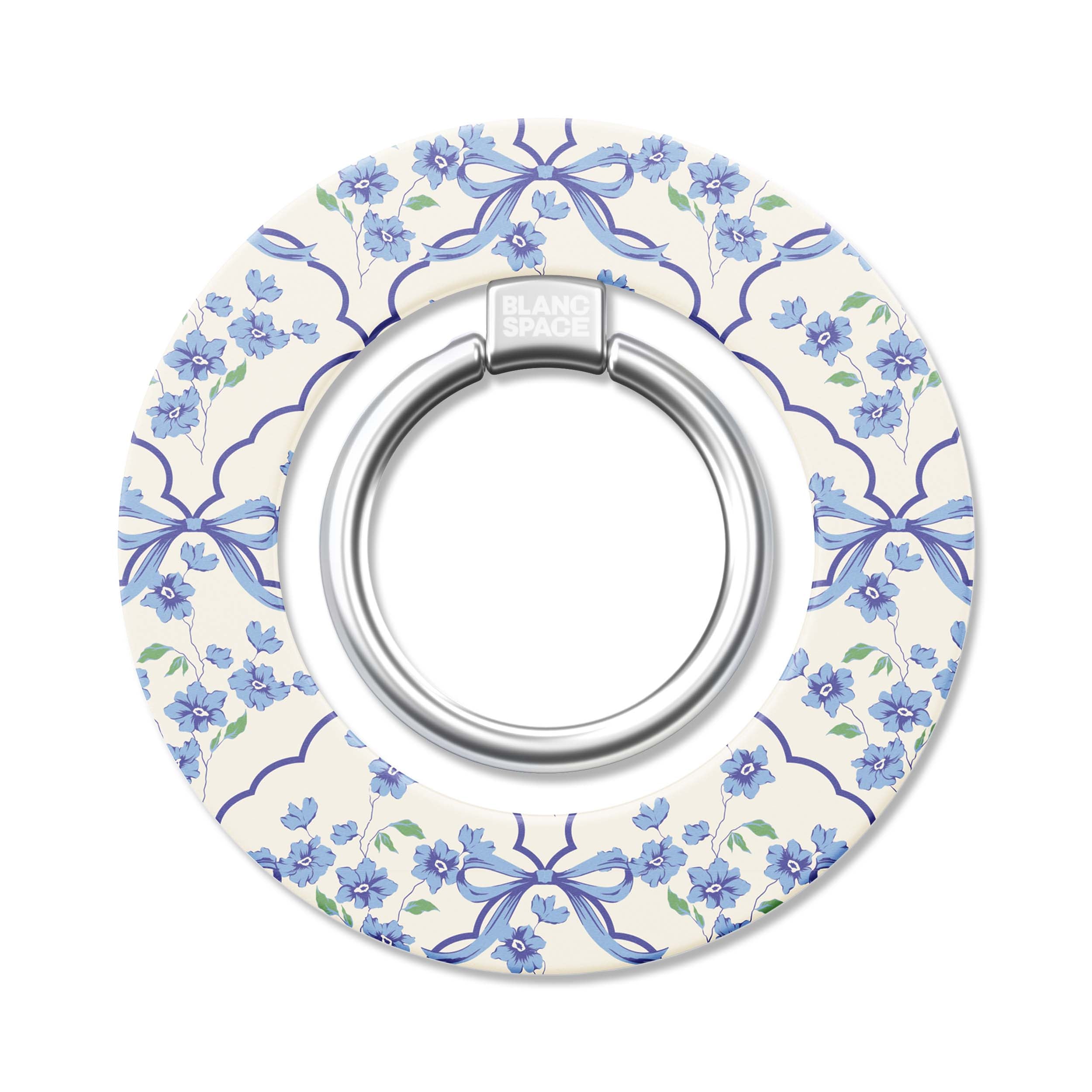 Blueberry Dot Magsafe Grip Magsafe Grip White