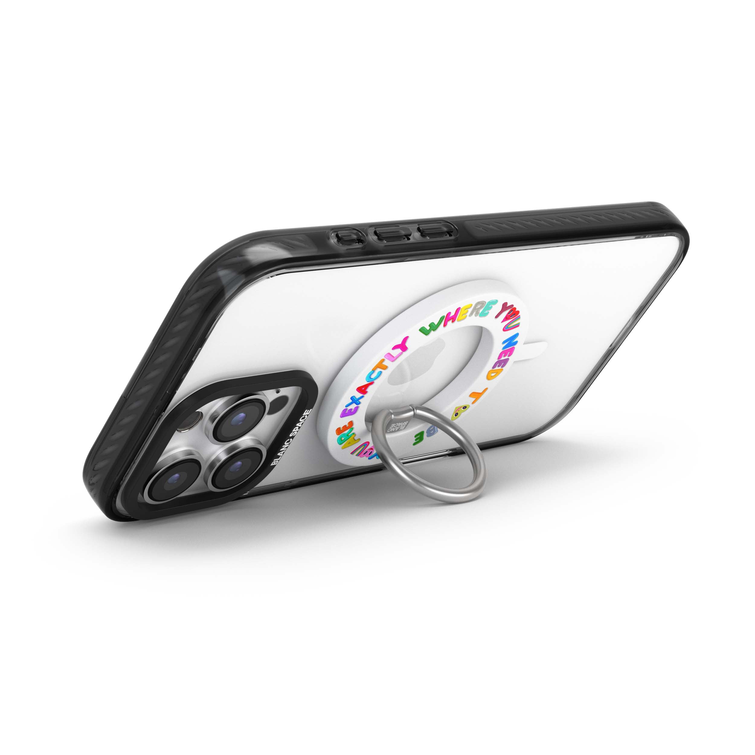 Oil Painted Hearts Magsafe Grip Magsafe Grip White