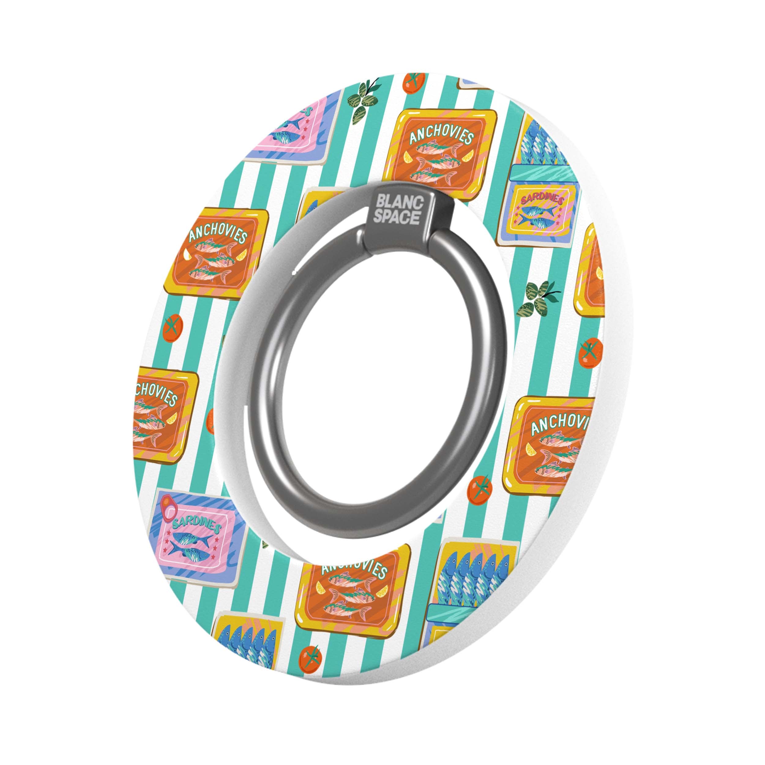 Seafood Pattern Magsafe Grip Magsafe Grip White