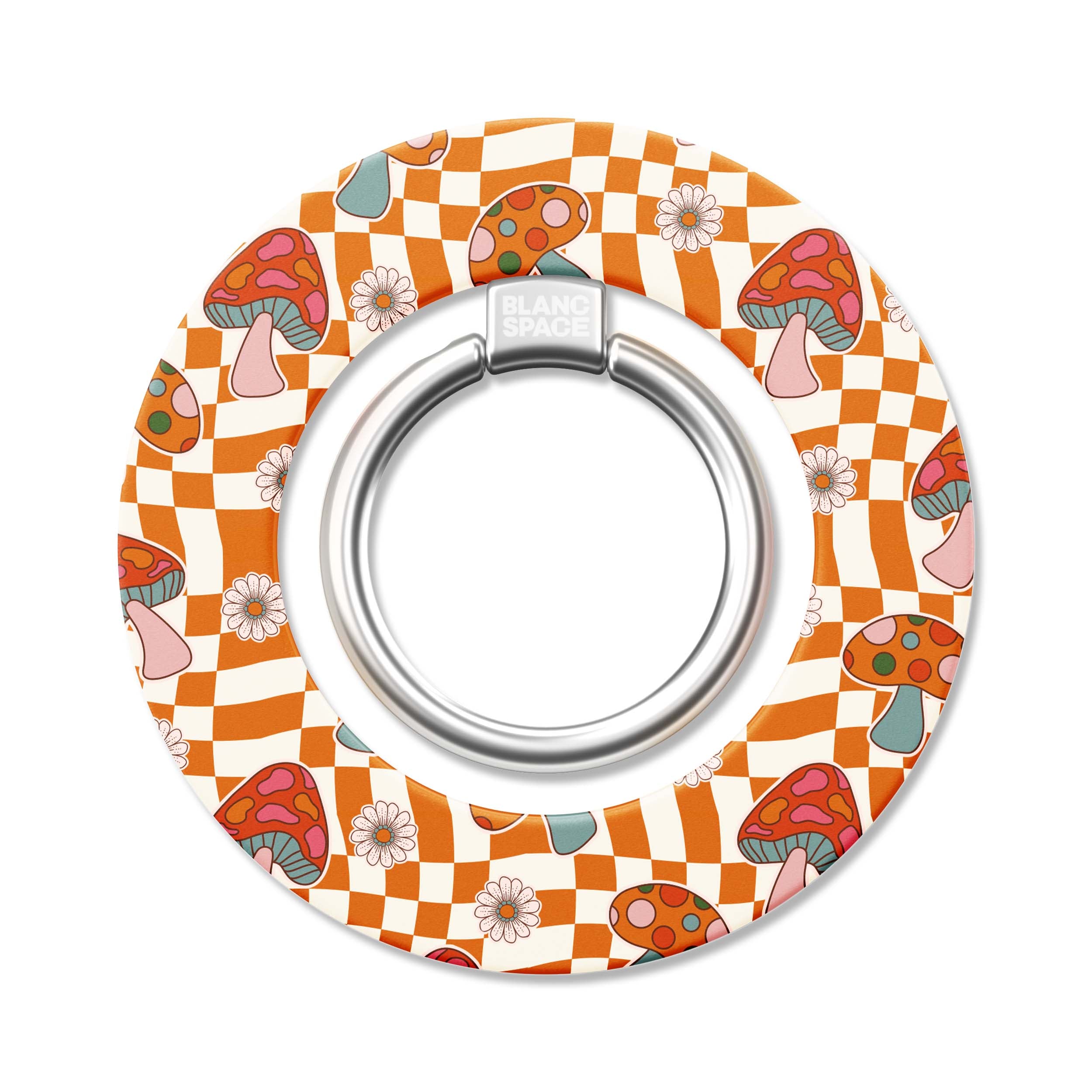 Seventies Bloom Magsafe Grip Magsafe Grip White