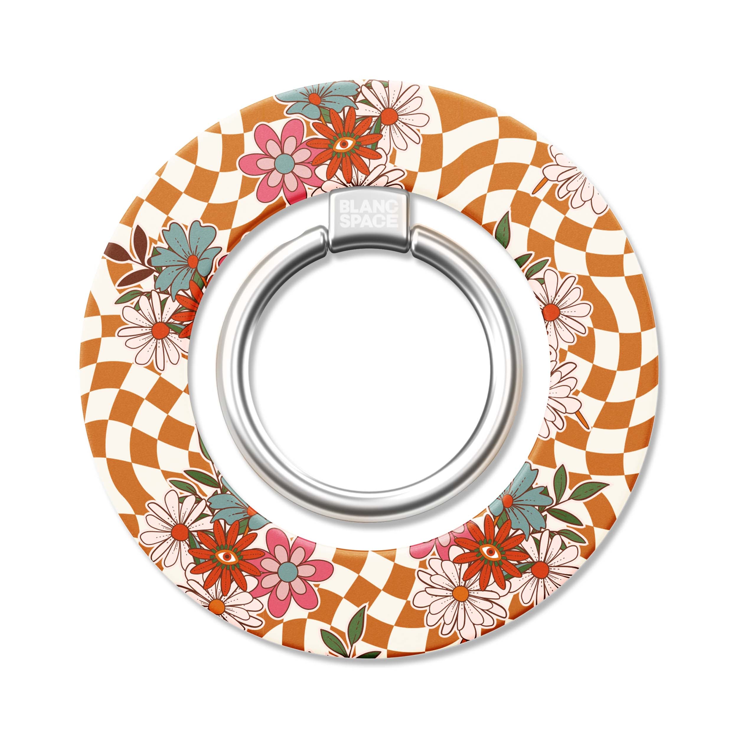 Seventies Bloom Magsafe Grip Magsafe Grip White