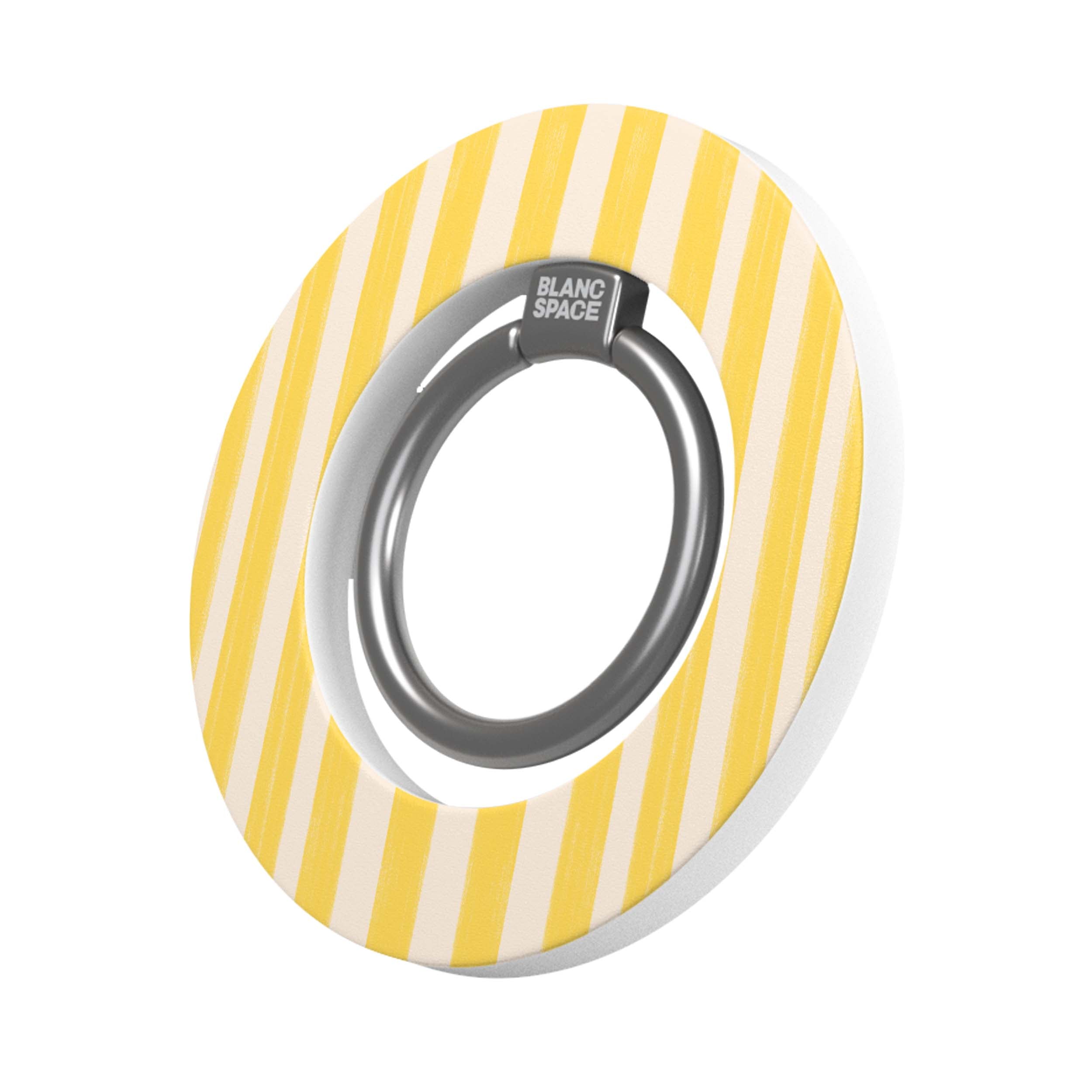 Coastal Italian Check Pattern Magsafe Grip Magsafe Grip White