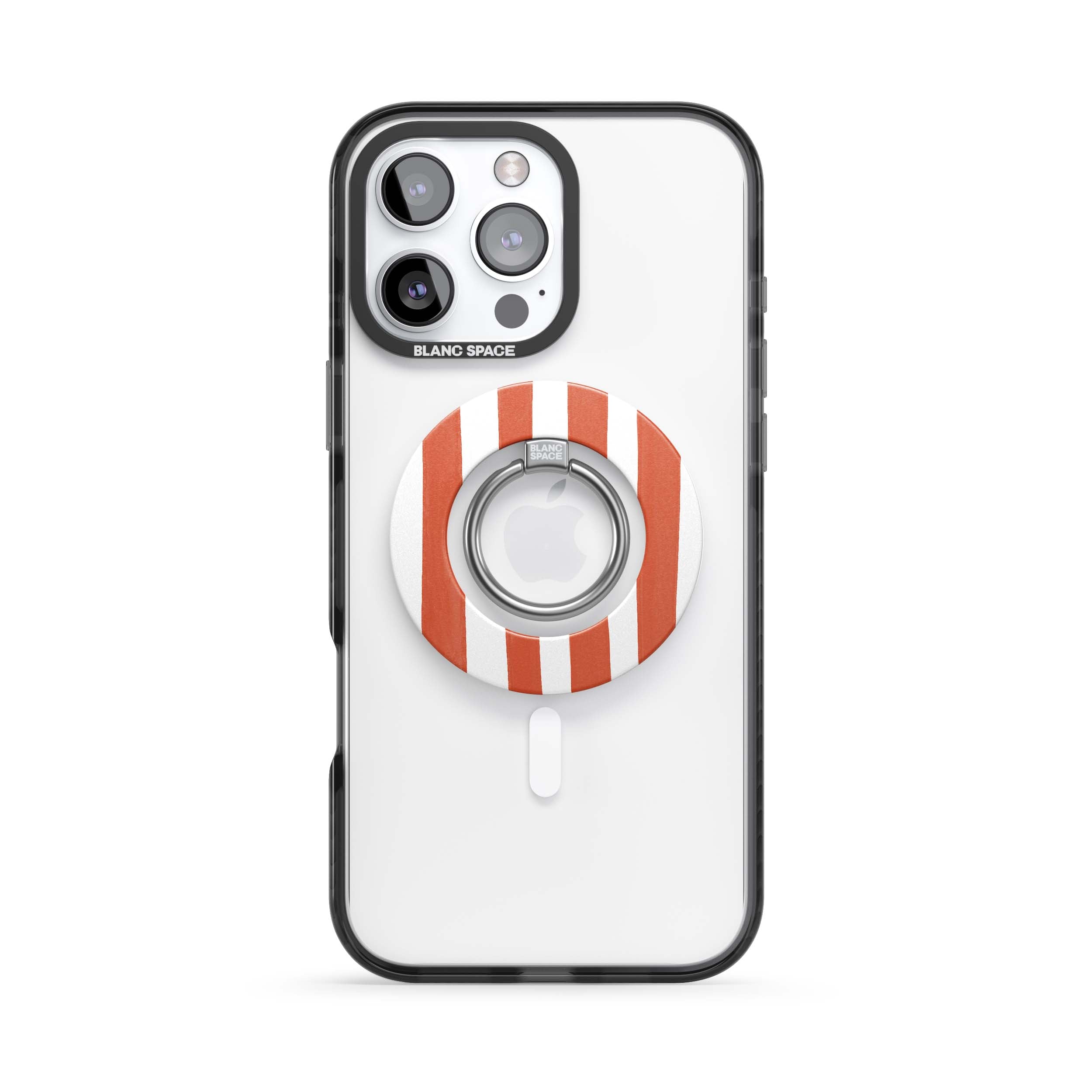 Coastal Italian Check Pattern Magsafe Grip Magsafe Grip White