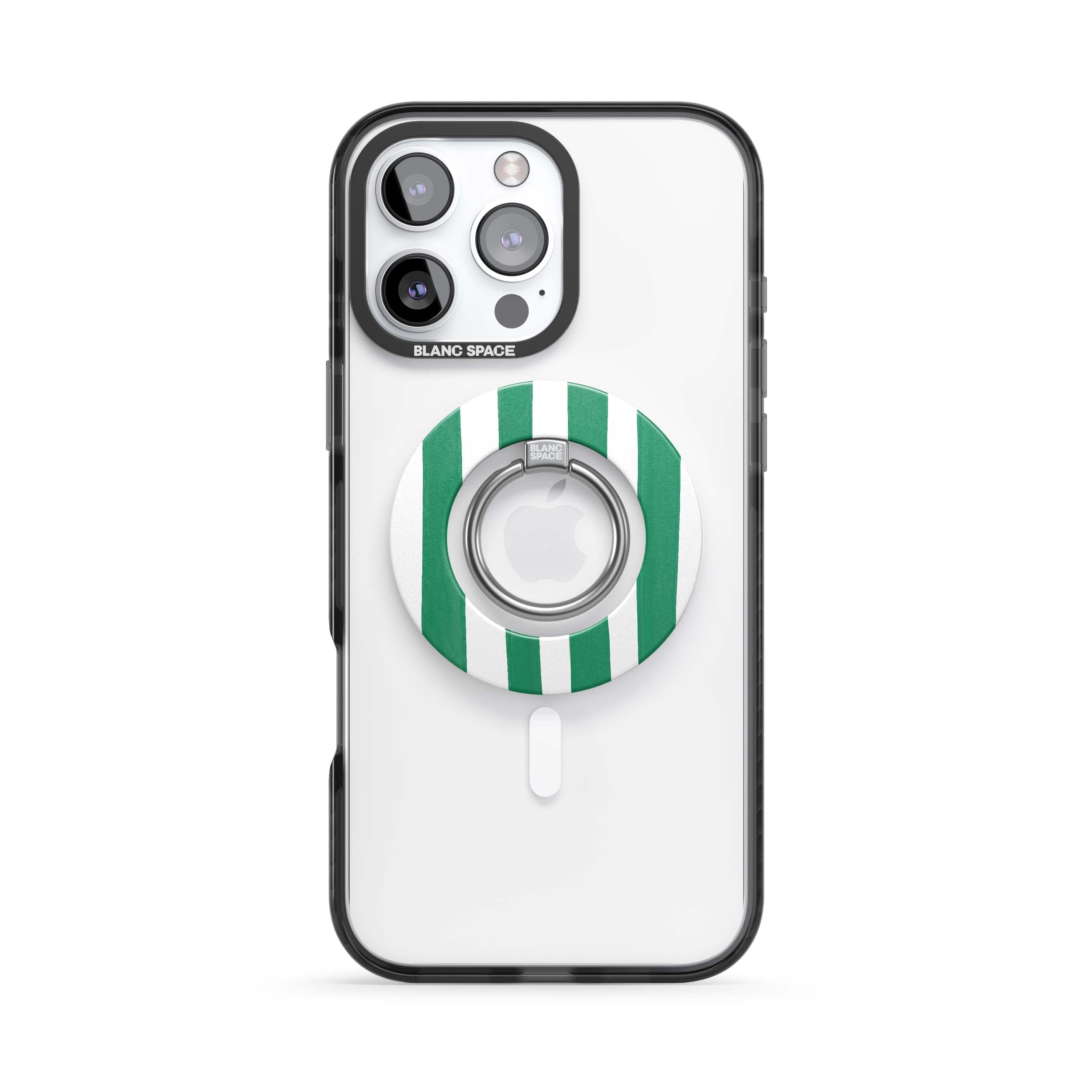 Coastal Italian Check Pattern Magsafe Grip Magsafe Grip White
