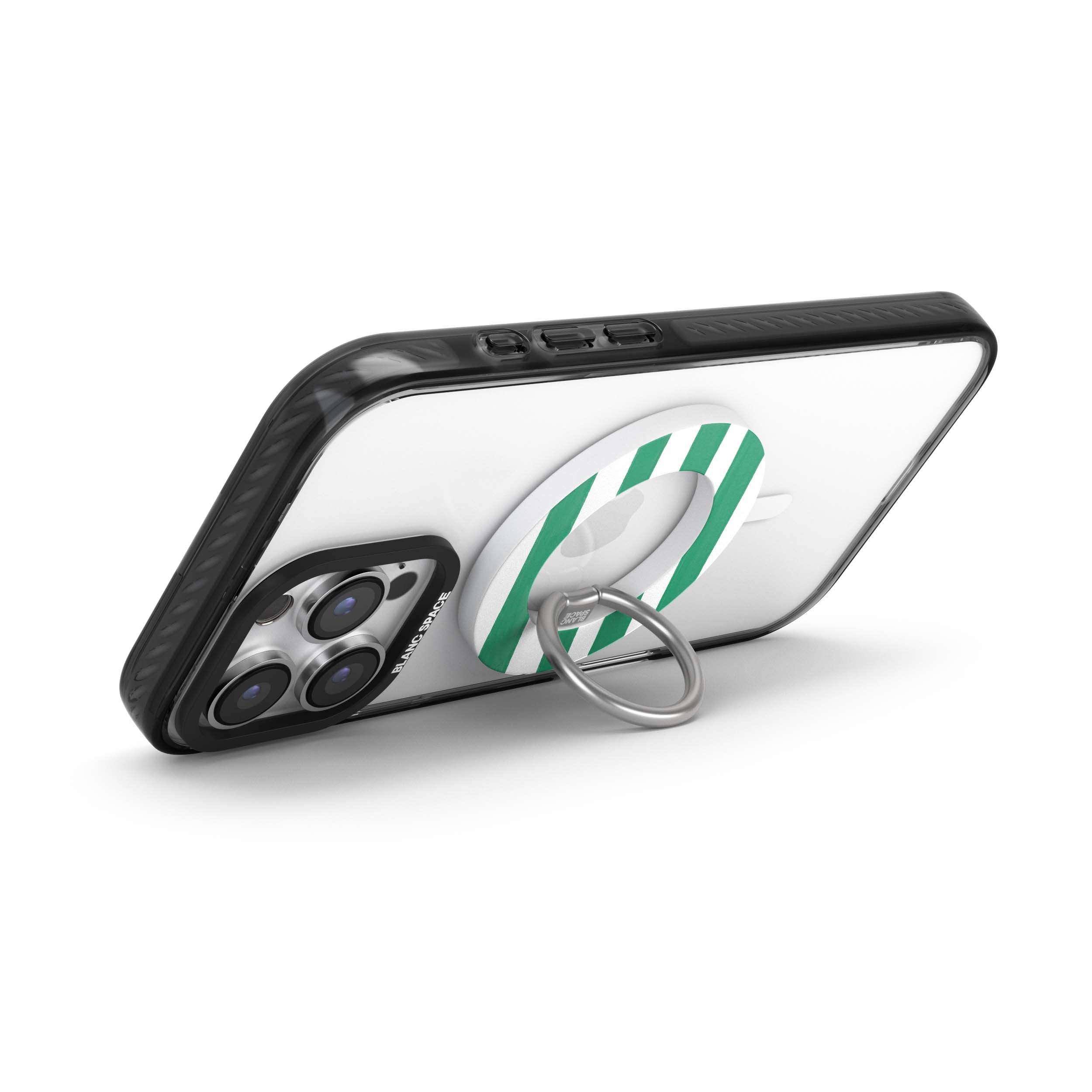 Coastal Italian Check Pattern Magsafe Grip Magsafe Grip White