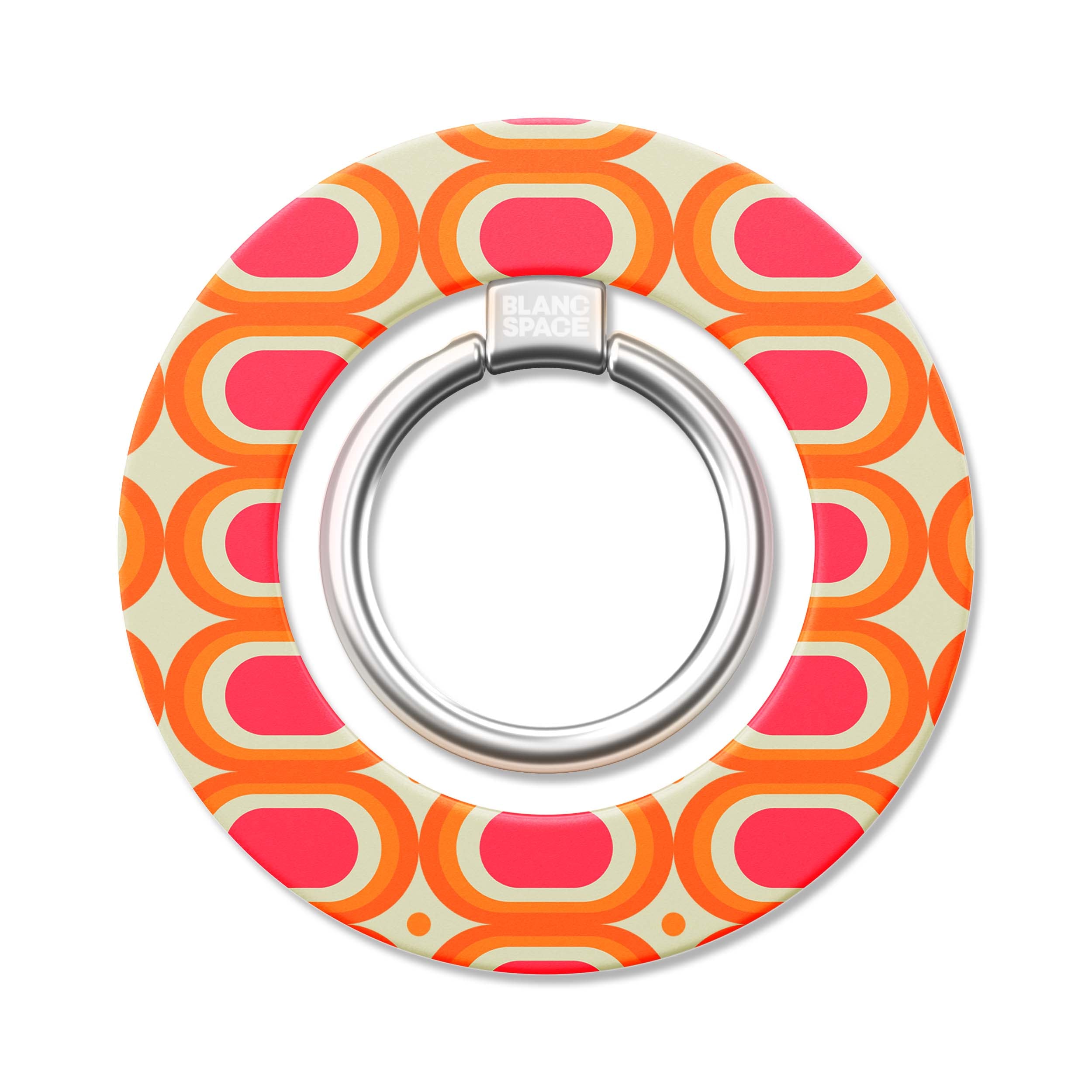 Lime Pattern Magsafe Grip Magsafe Grip White