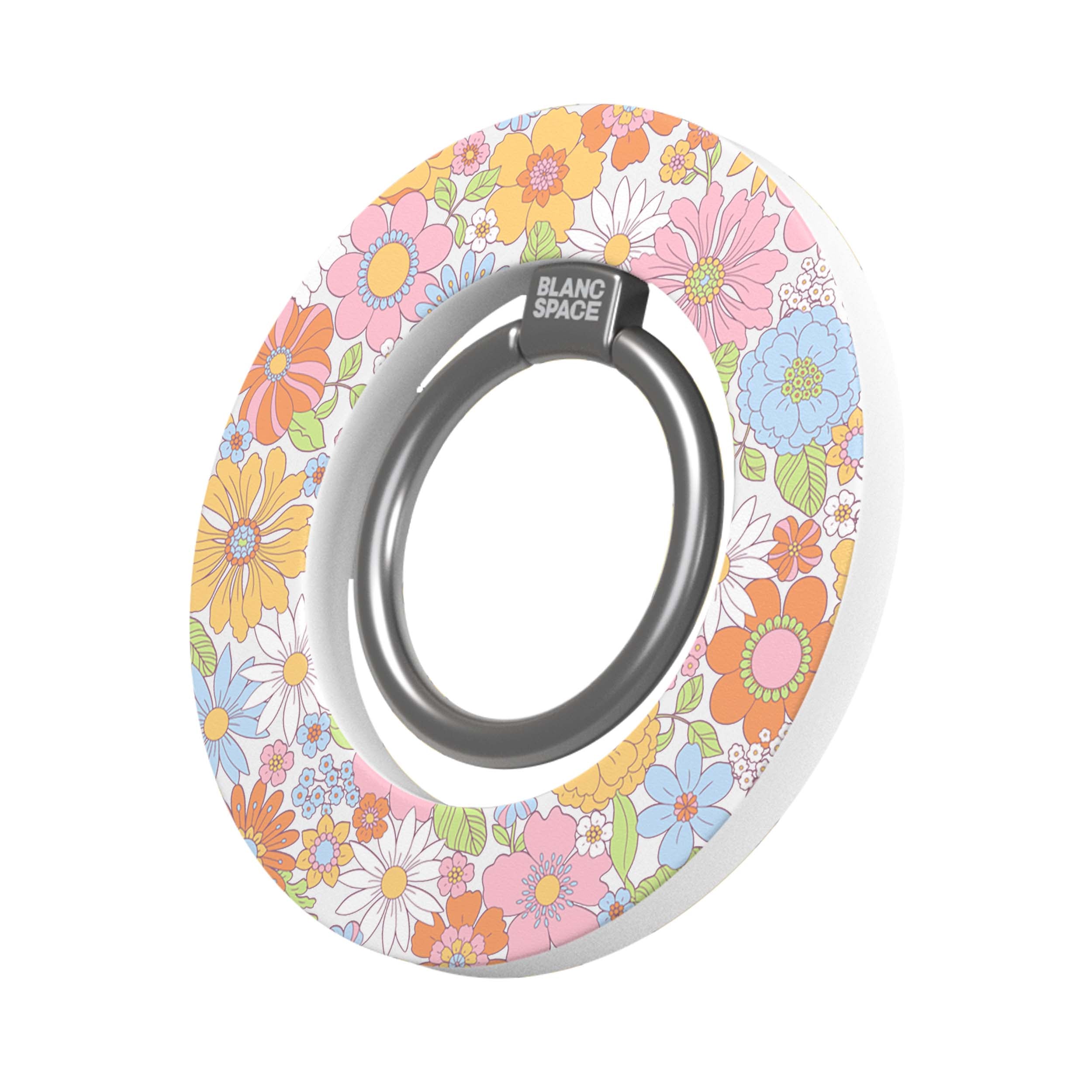 Lime Pattern Magsafe Grip Magsafe Grip White