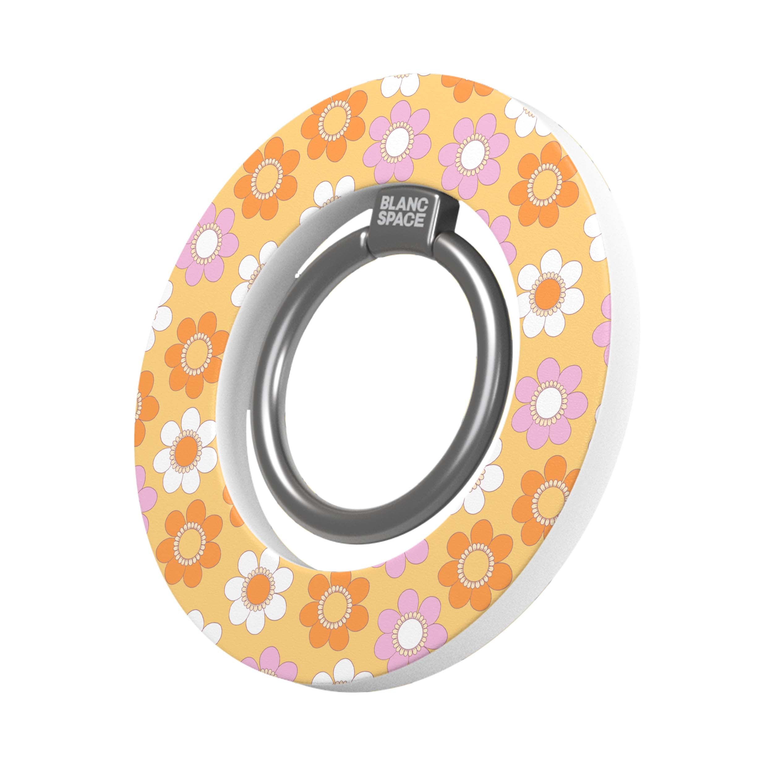 Lime Pattern Magsafe Grip Magsafe Grip White