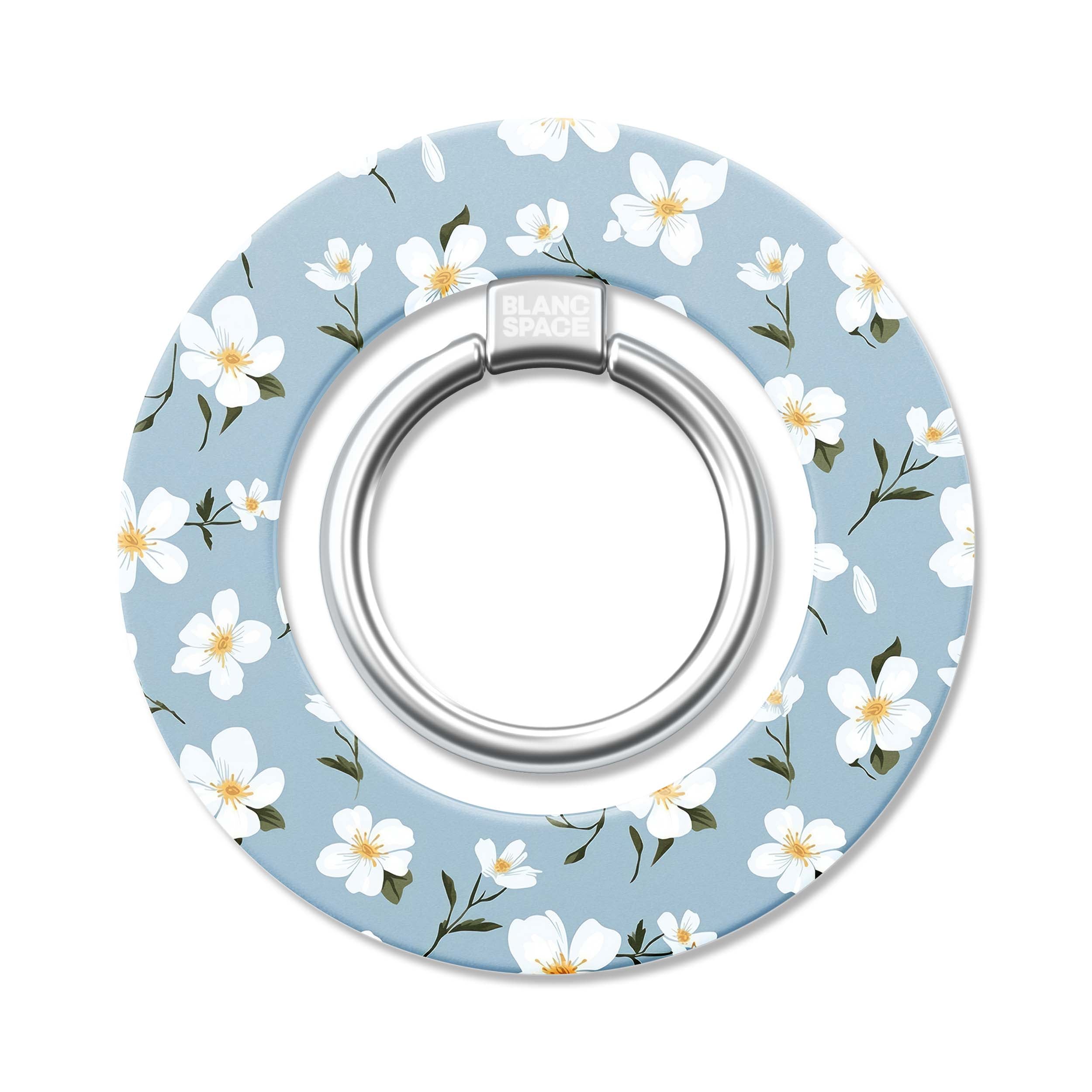 Coastal Italian Check Pattern Magsafe Grip Magsafe Grip White