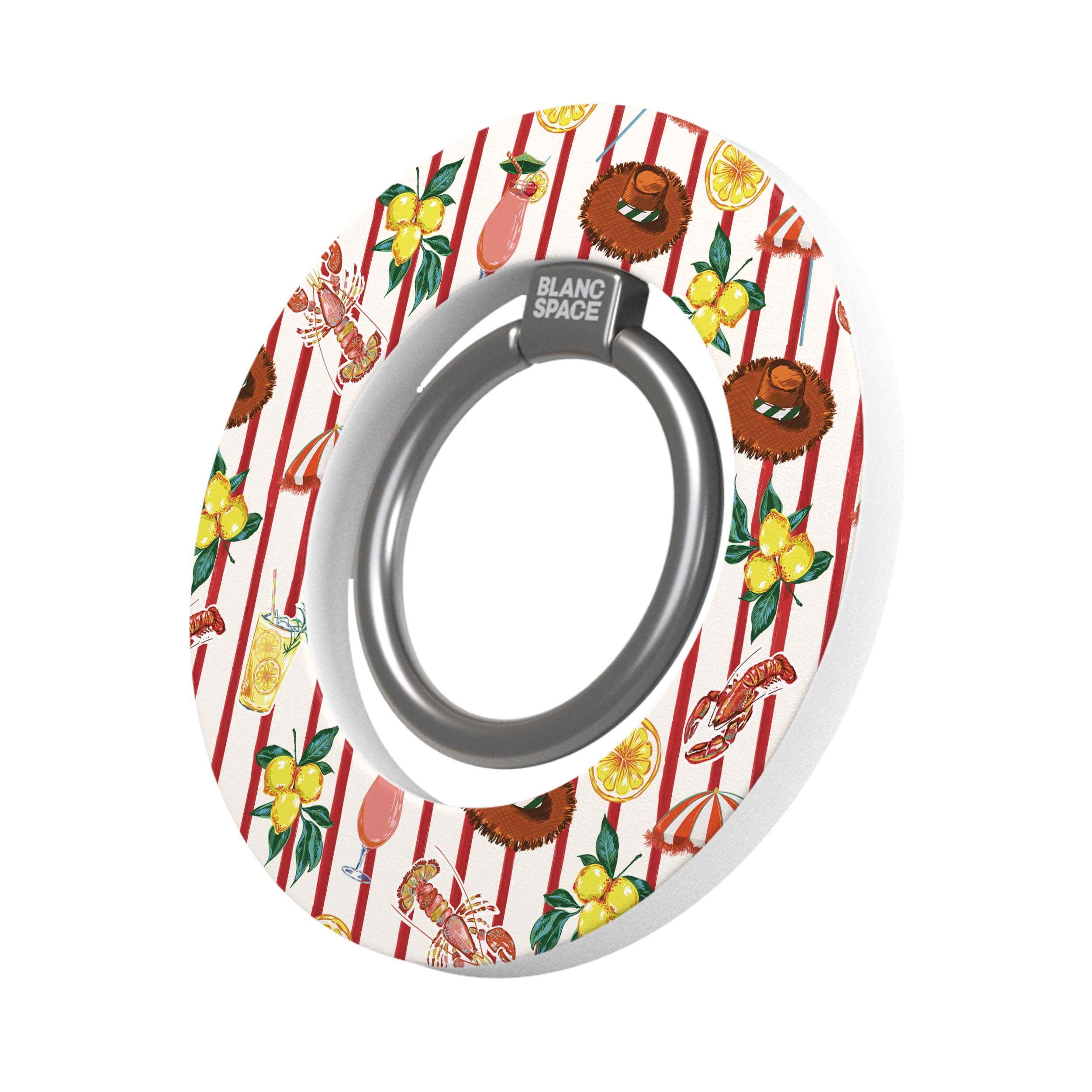 Seafood Pattern Magsafe Grip Magsafe Grip White