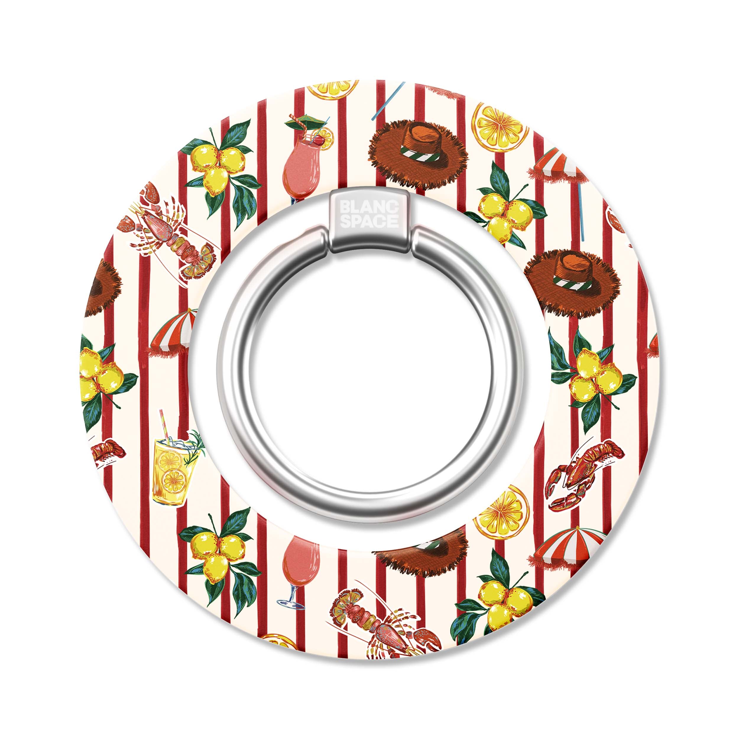 Seafood Pattern Magsafe Grip Magsafe Grip White