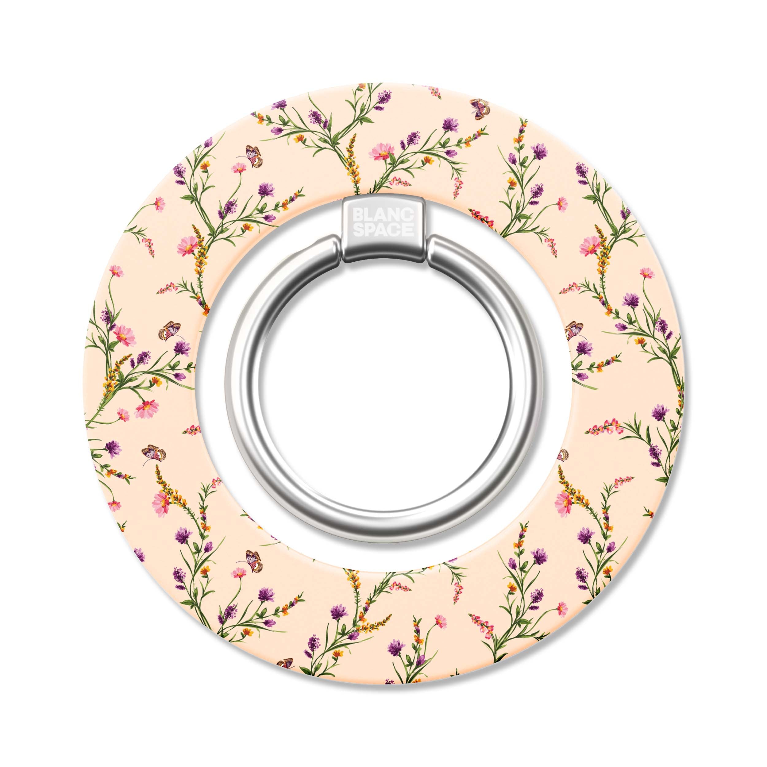 Meadow Wildflowers Magsafe Grip Magsafe Grip White